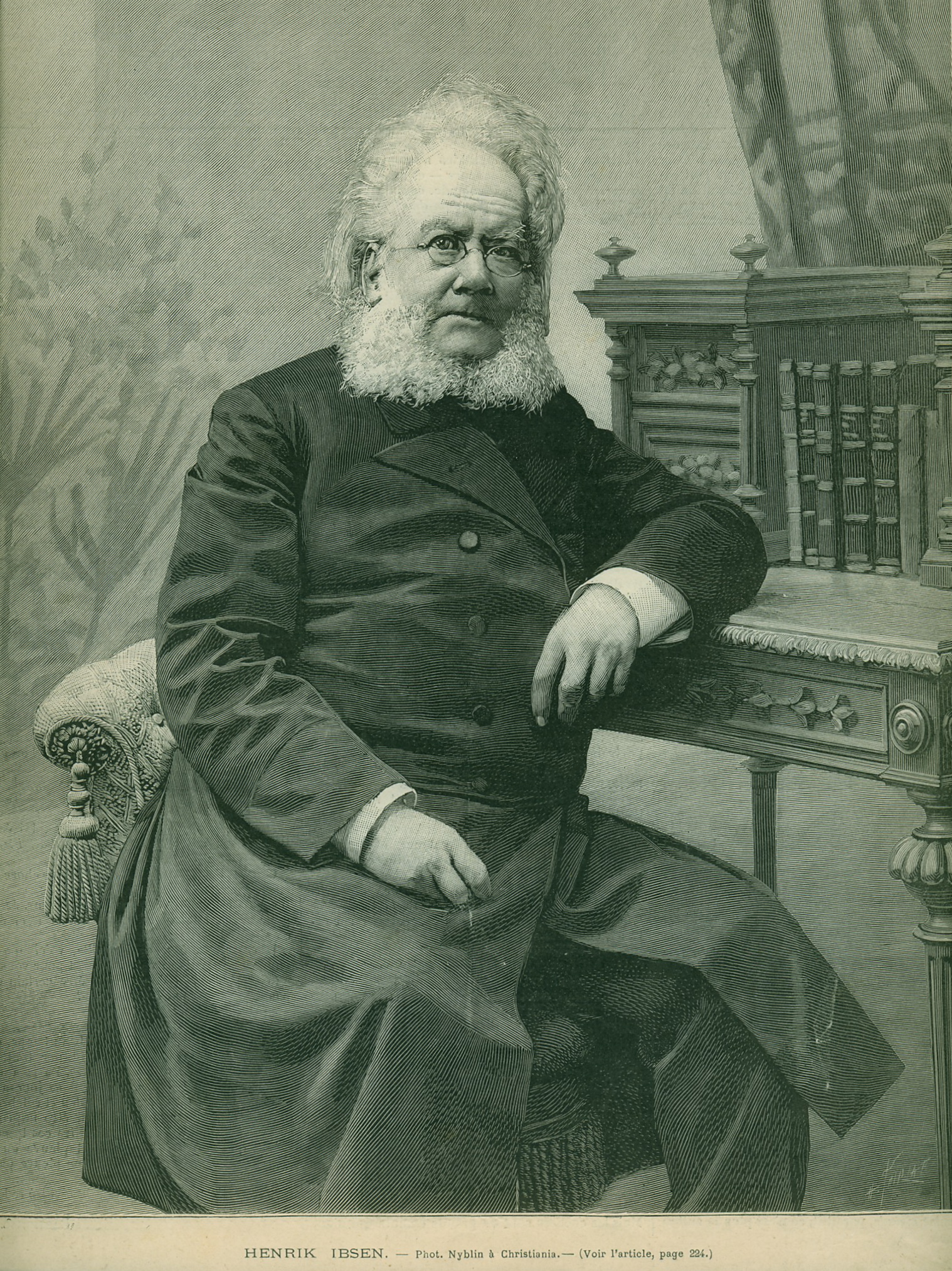Norwegian author Henrik IBSEN