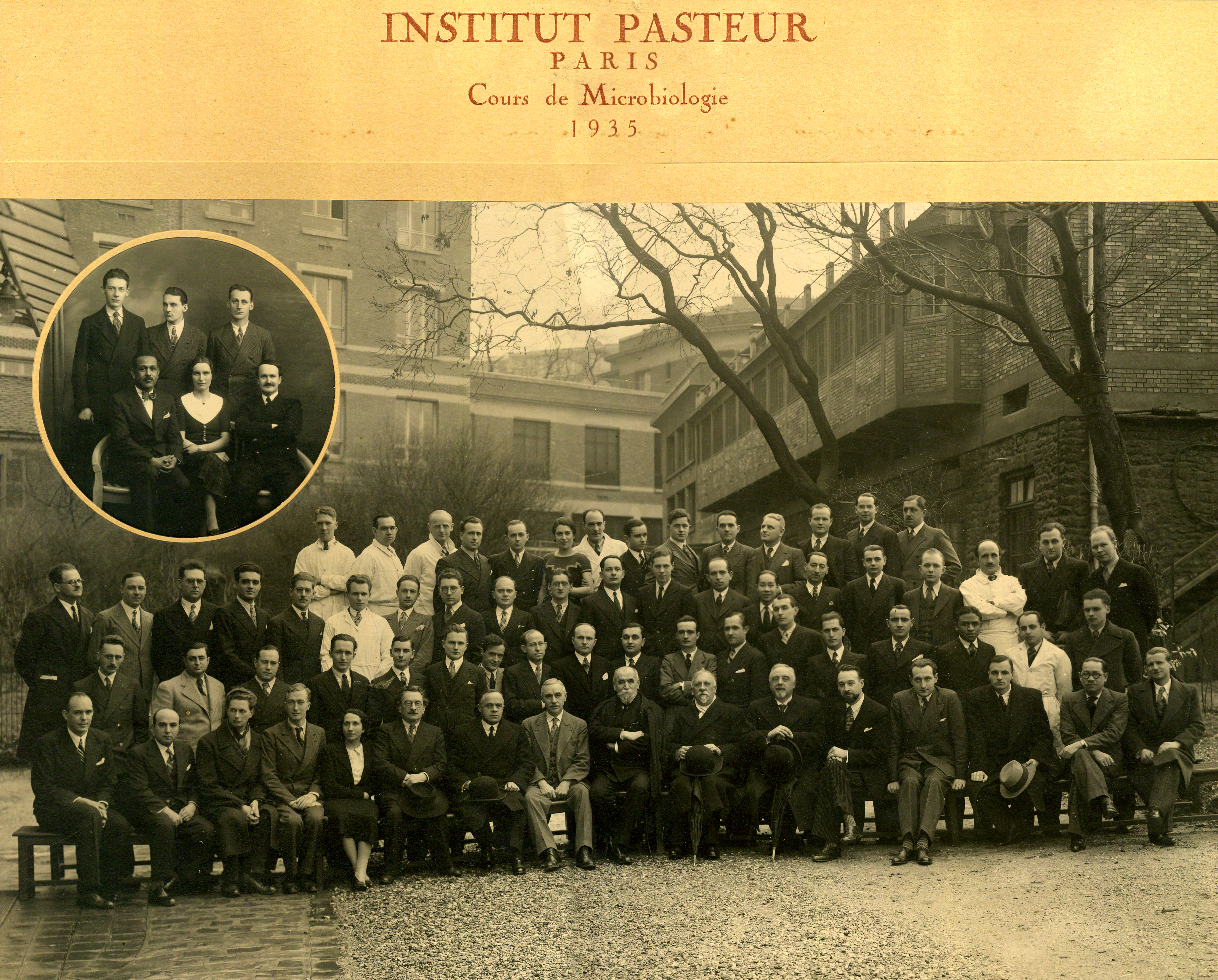 Institut Pasteur Paris 1935 - Cours de Microbiology