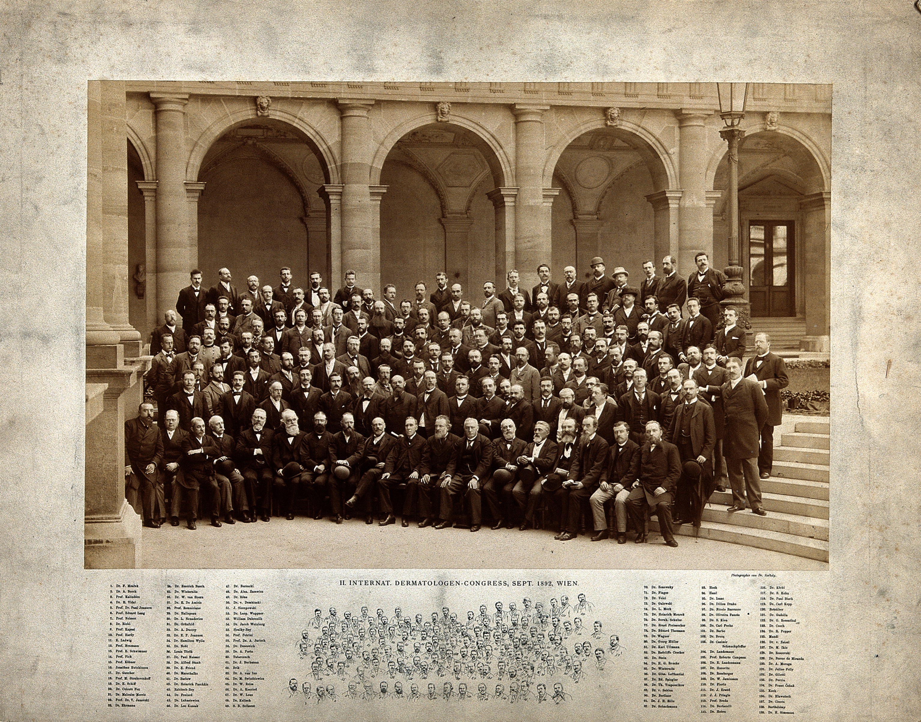 International Dermatologen Congress, Vienna. Photograph by D Wellcome V0028631