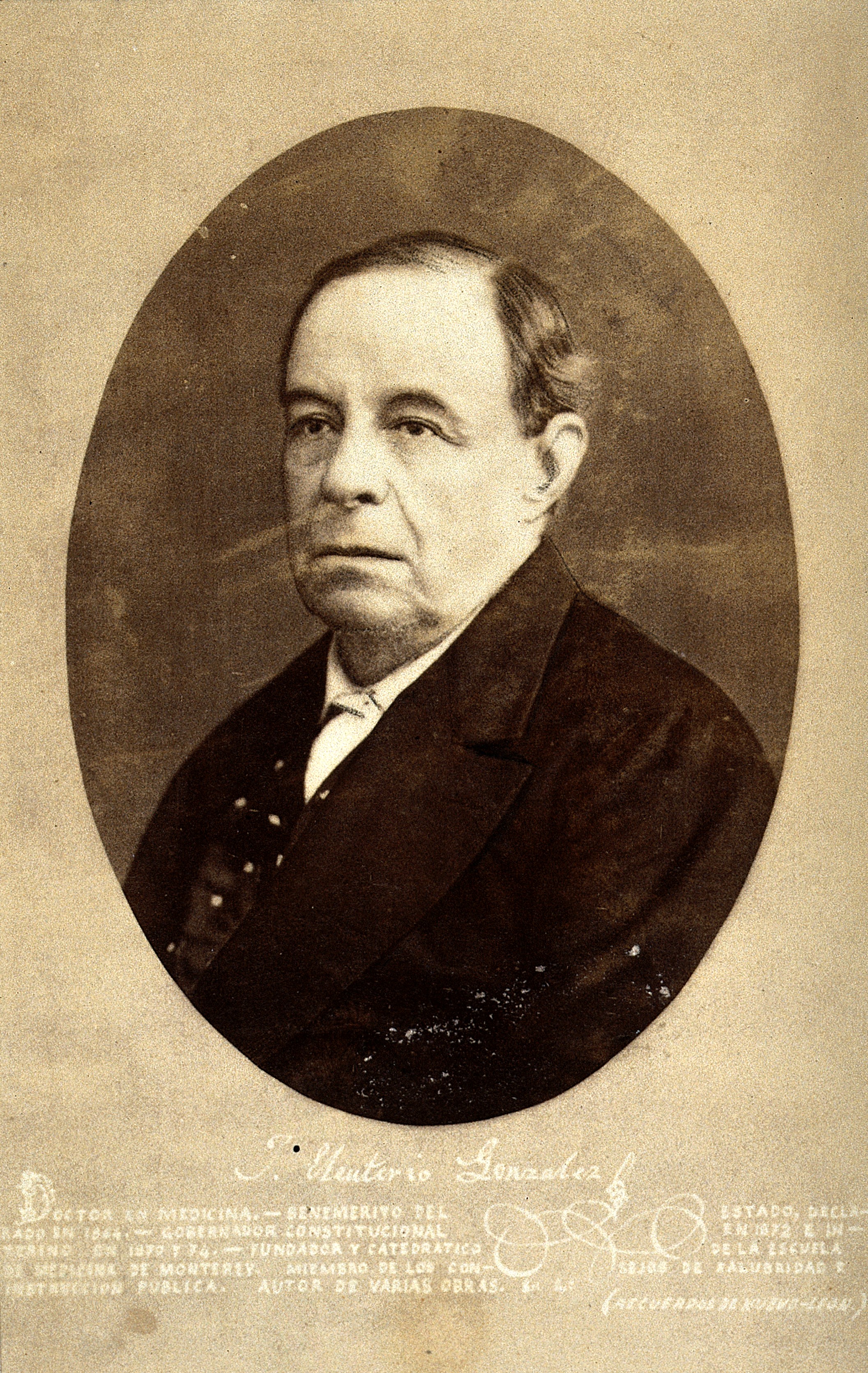 J. Eleuterio Gonzalez. Photograph. Wellcome V0028250