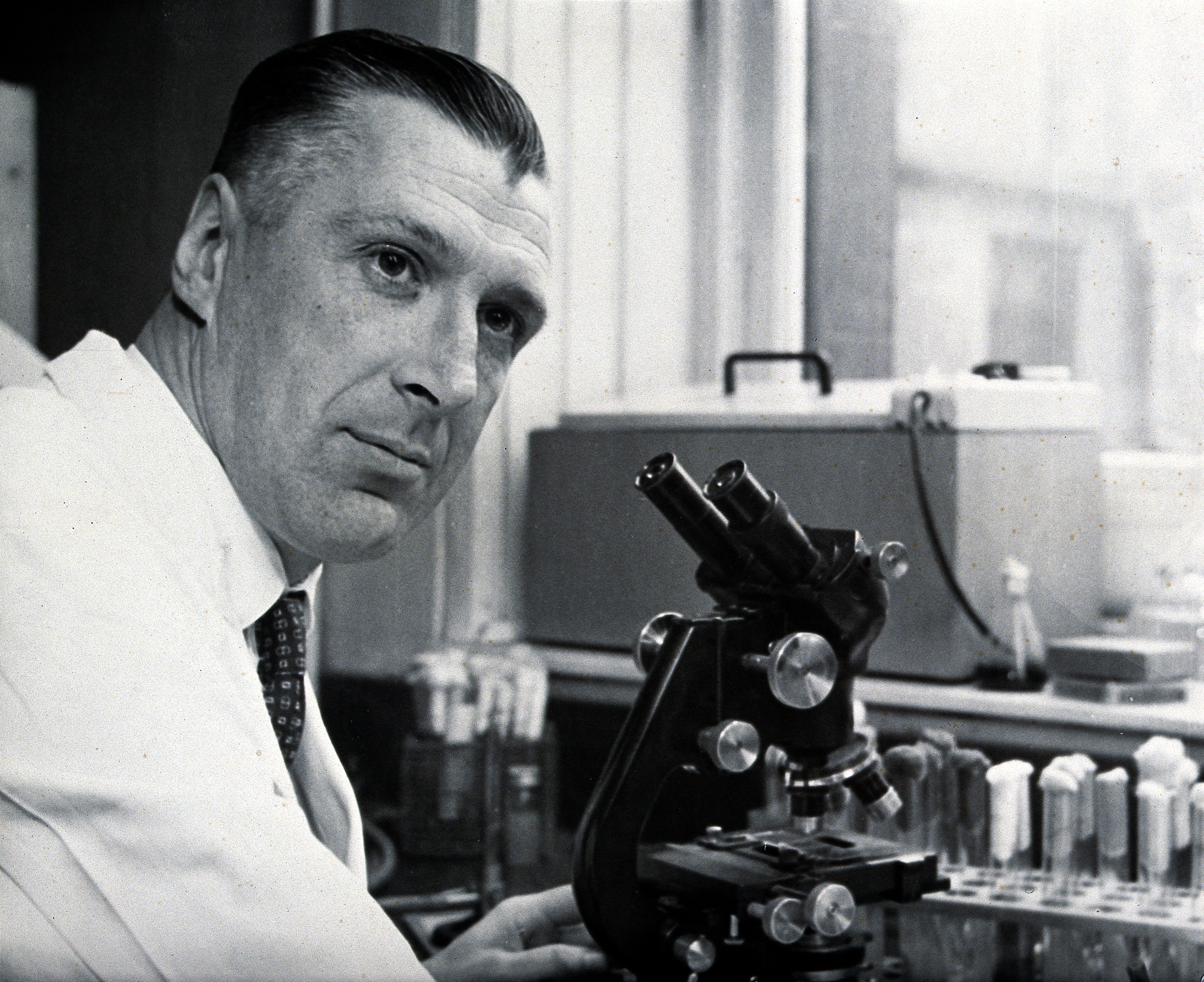 James C. Gentles. Photograph, 1958. Wellcome V0027571