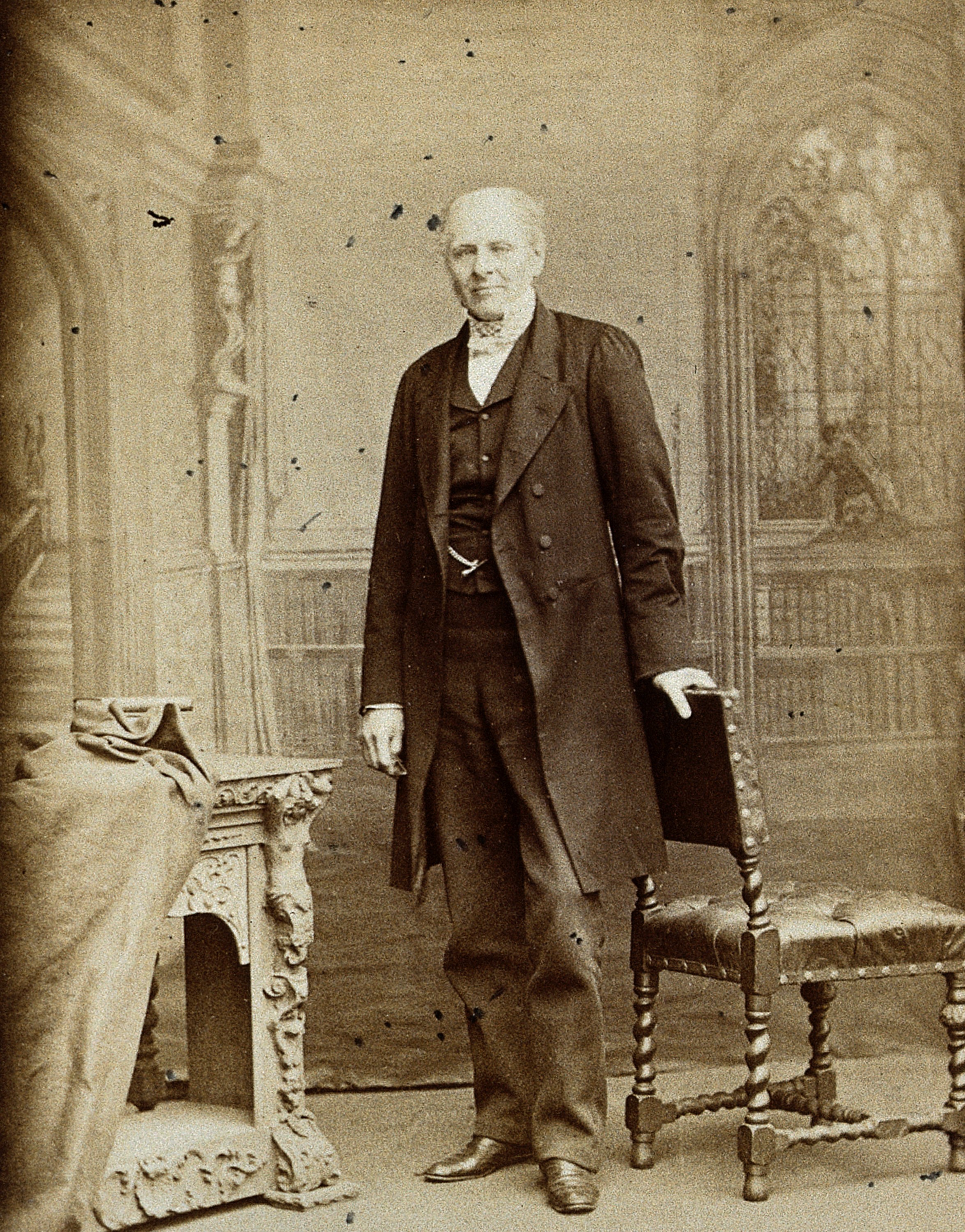 James Luke. Photograph by Ernest Edwards, 1867. Wellcome V0028404
