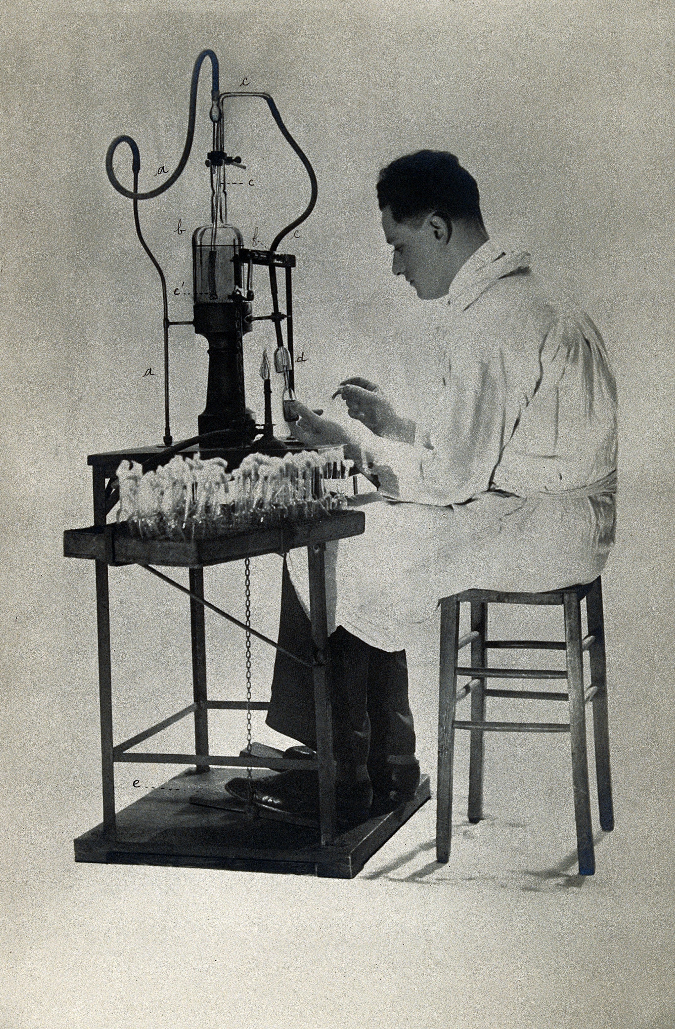 Jean Hyacinthe Vincent. Photograph. Wellcome V0028204