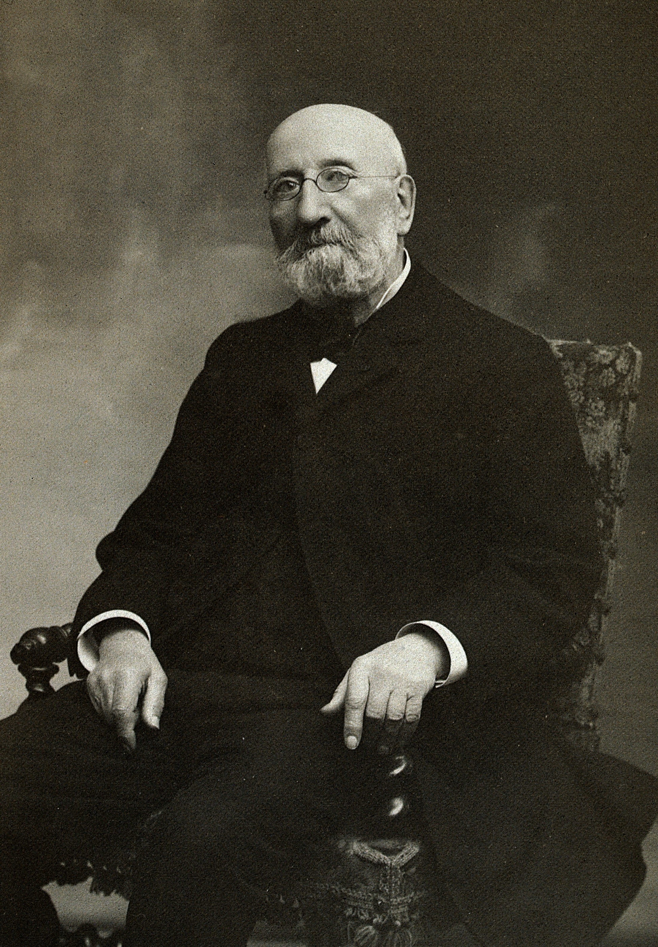 Jean Jacques Théophile Schloesing. Photograph by Pierre Peti Wellcome V0028199