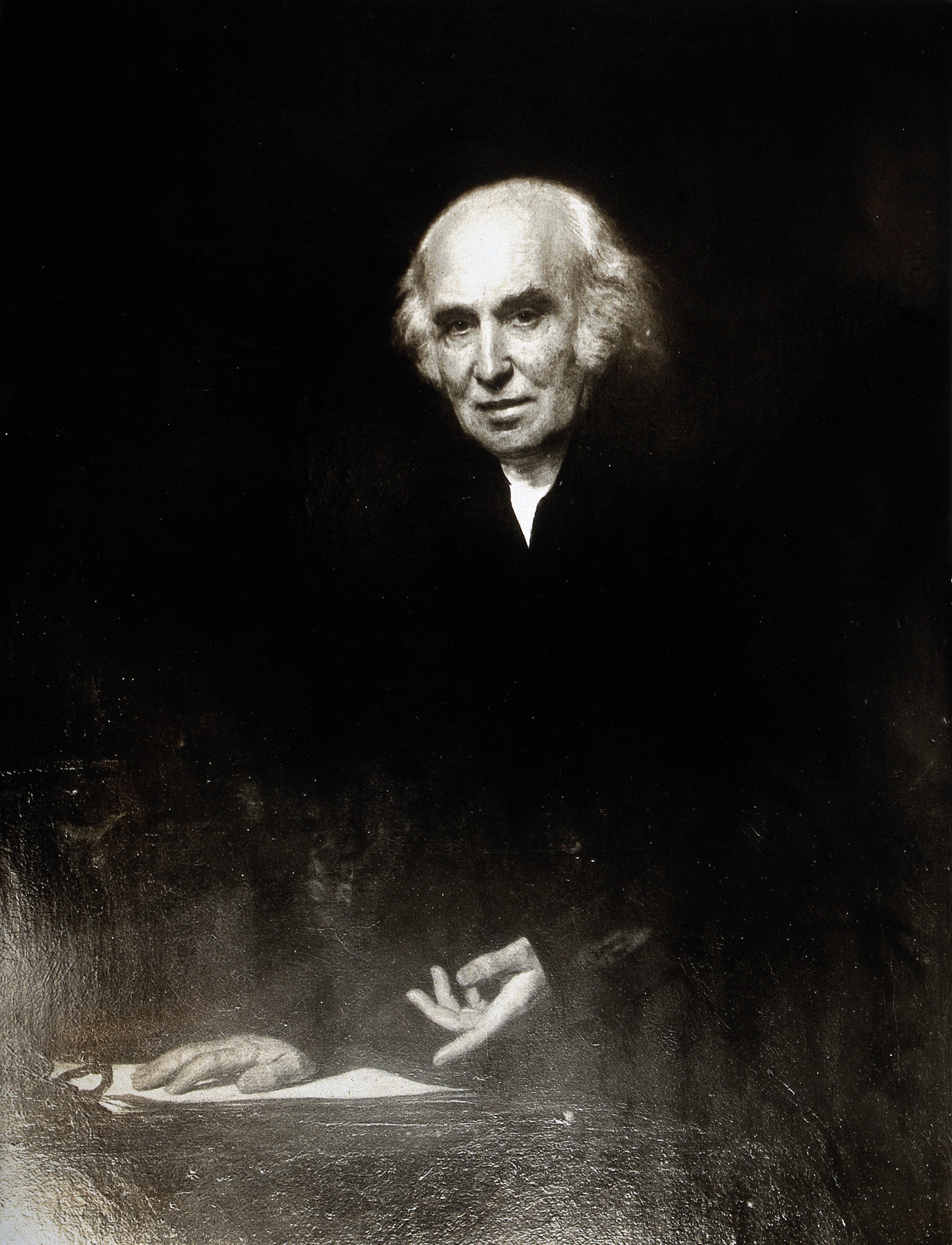 John Burns. Photograph after a painting. Wellcome V0028659