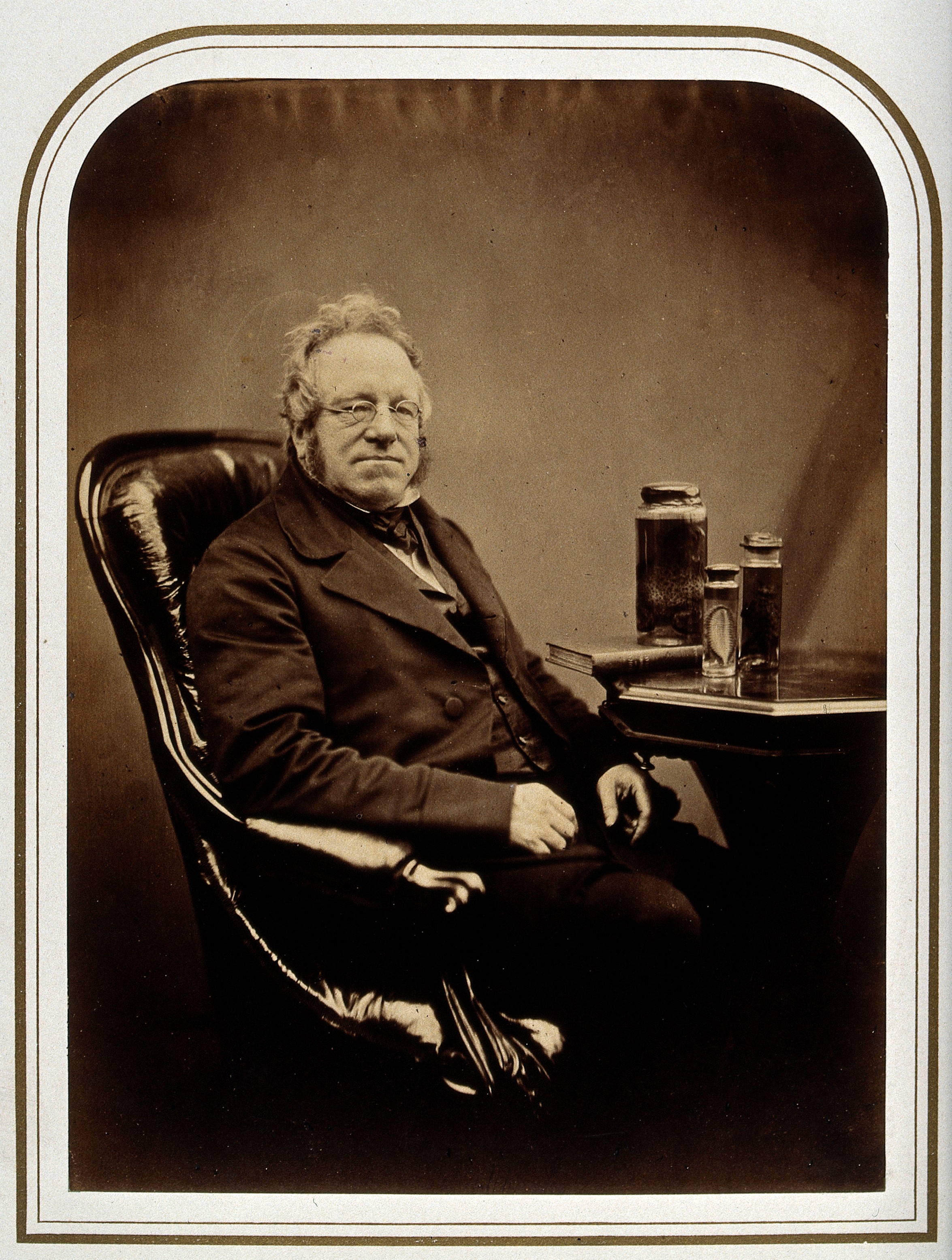 John Edward Gray. Photograph. Wellcome V0027572