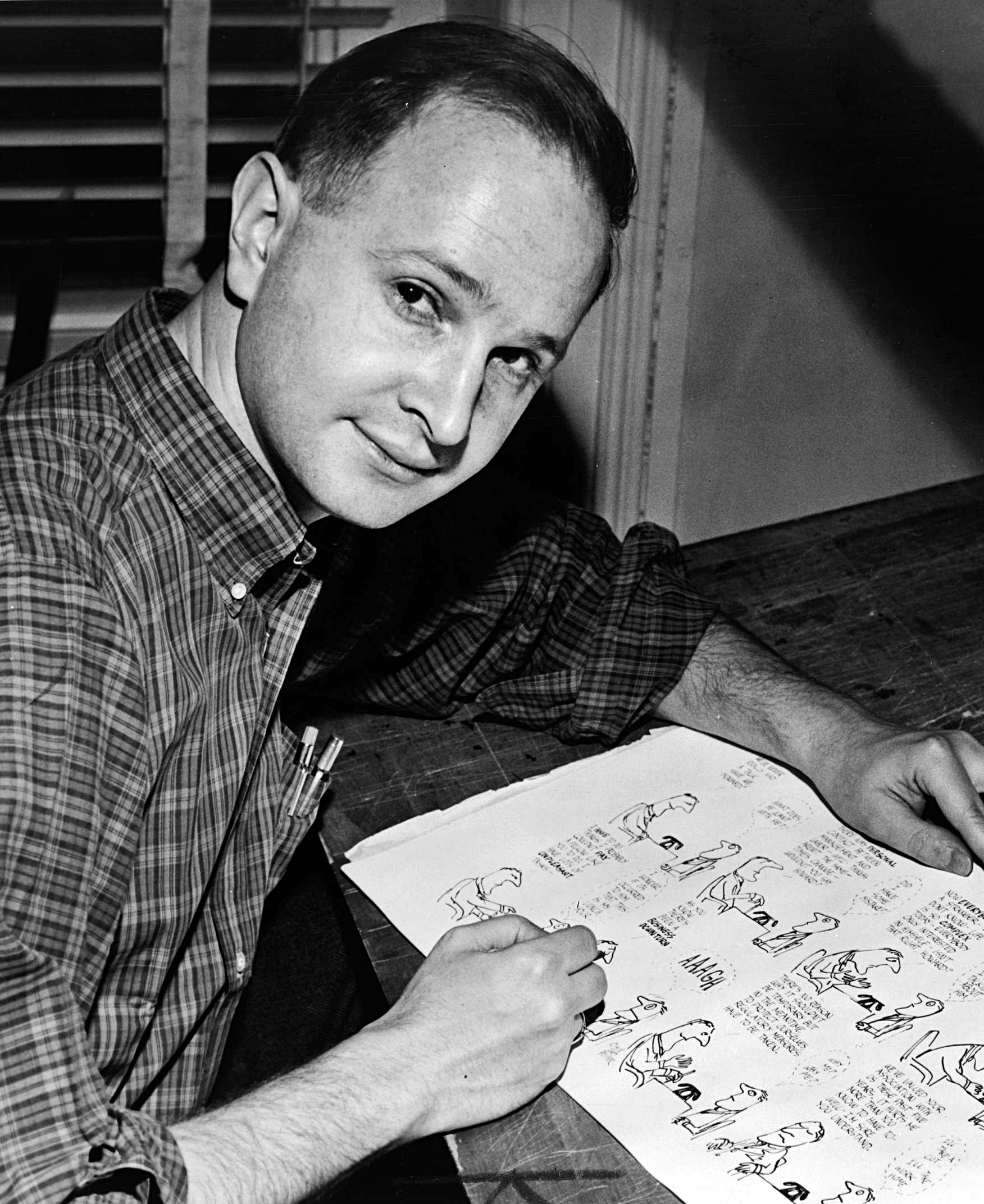 Jules Feiffer-drawing