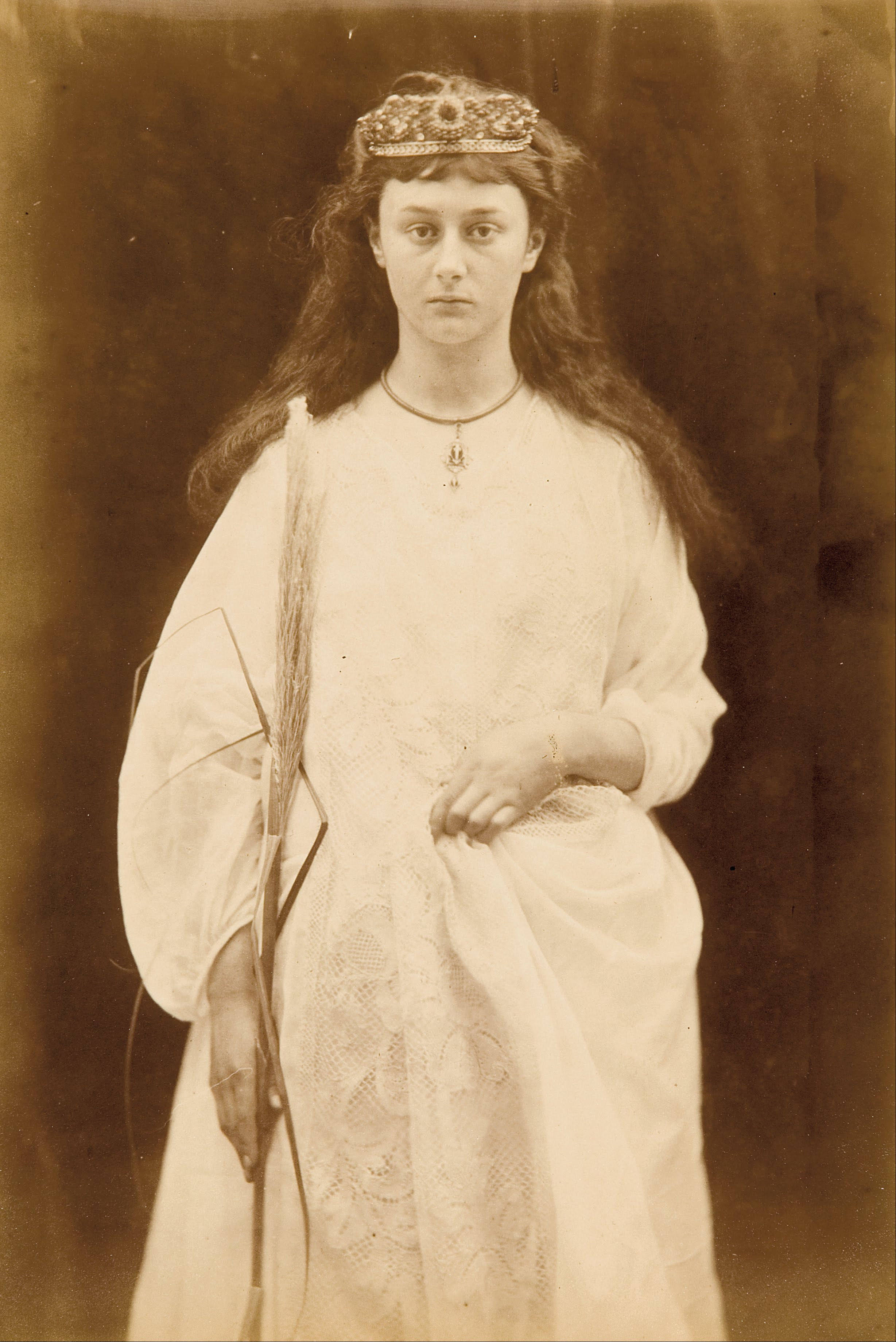 Julia M. Cameron - St Agnes (Alice Liddell) - Google Art Project