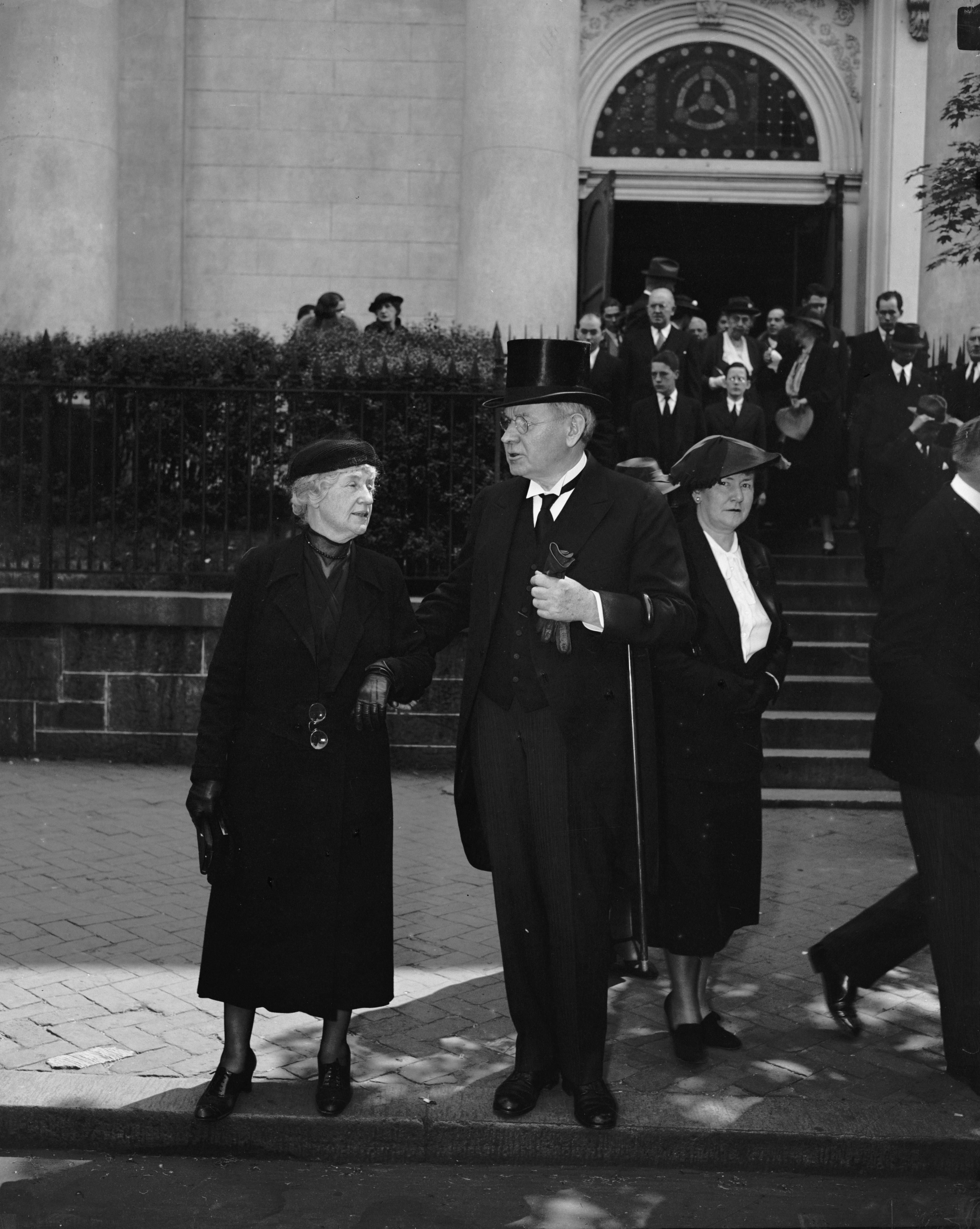 Justice Pierce Butler with wife