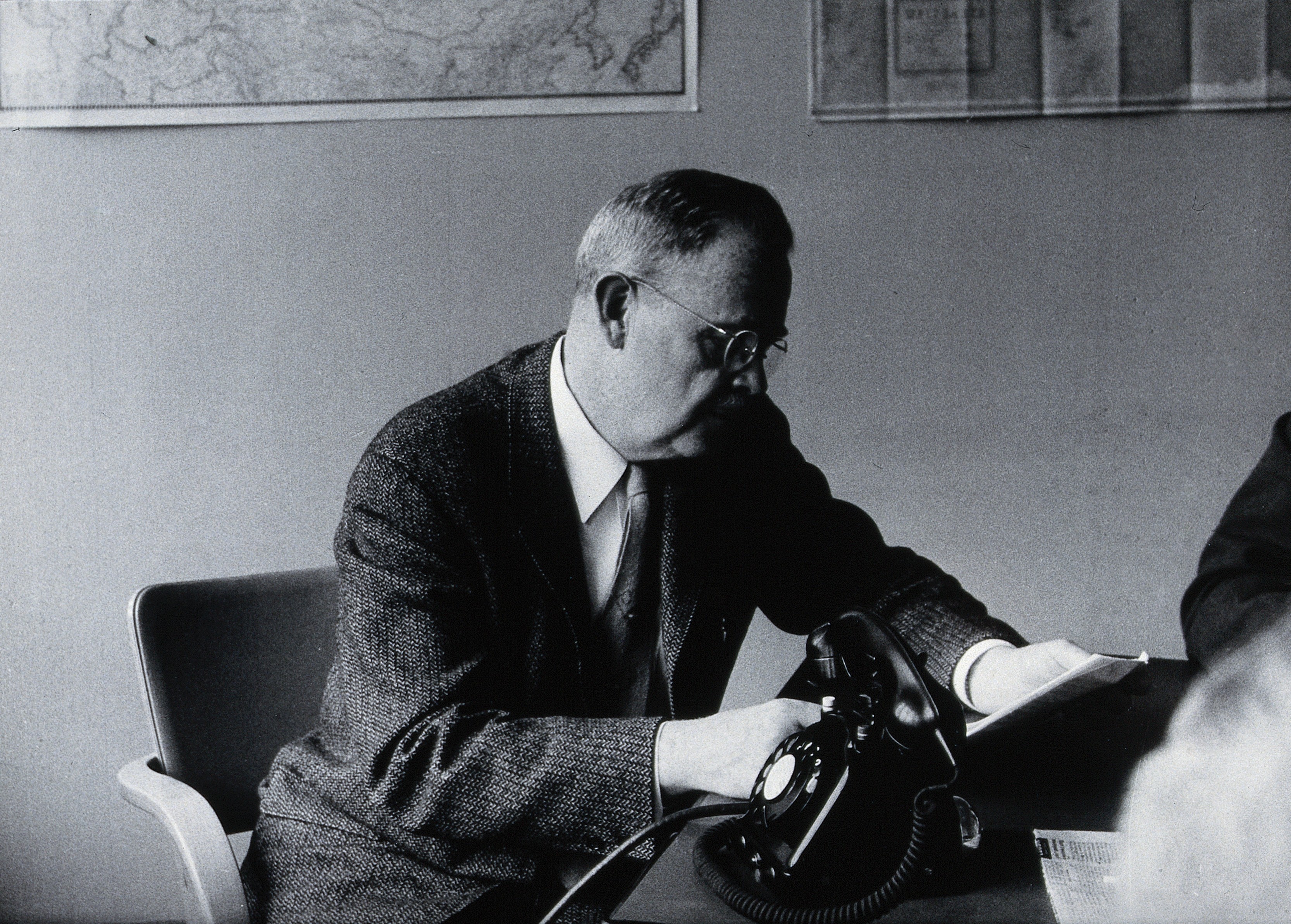 Justin Andrews. Photograph by L.J. Bruce-Chwatt. Wellcome V0027920