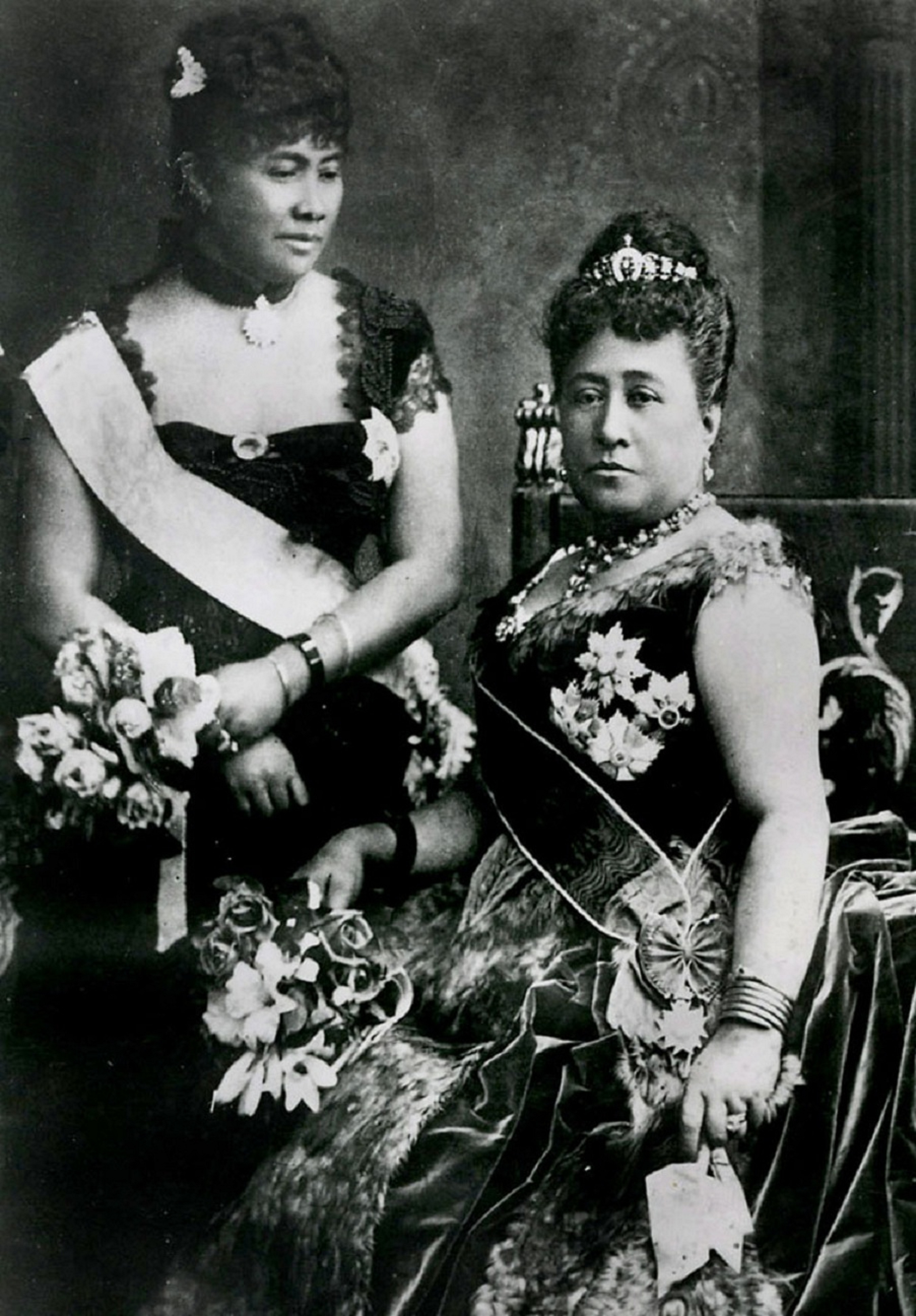 Kapiolani and Liliuokalani at Golden Jubilee