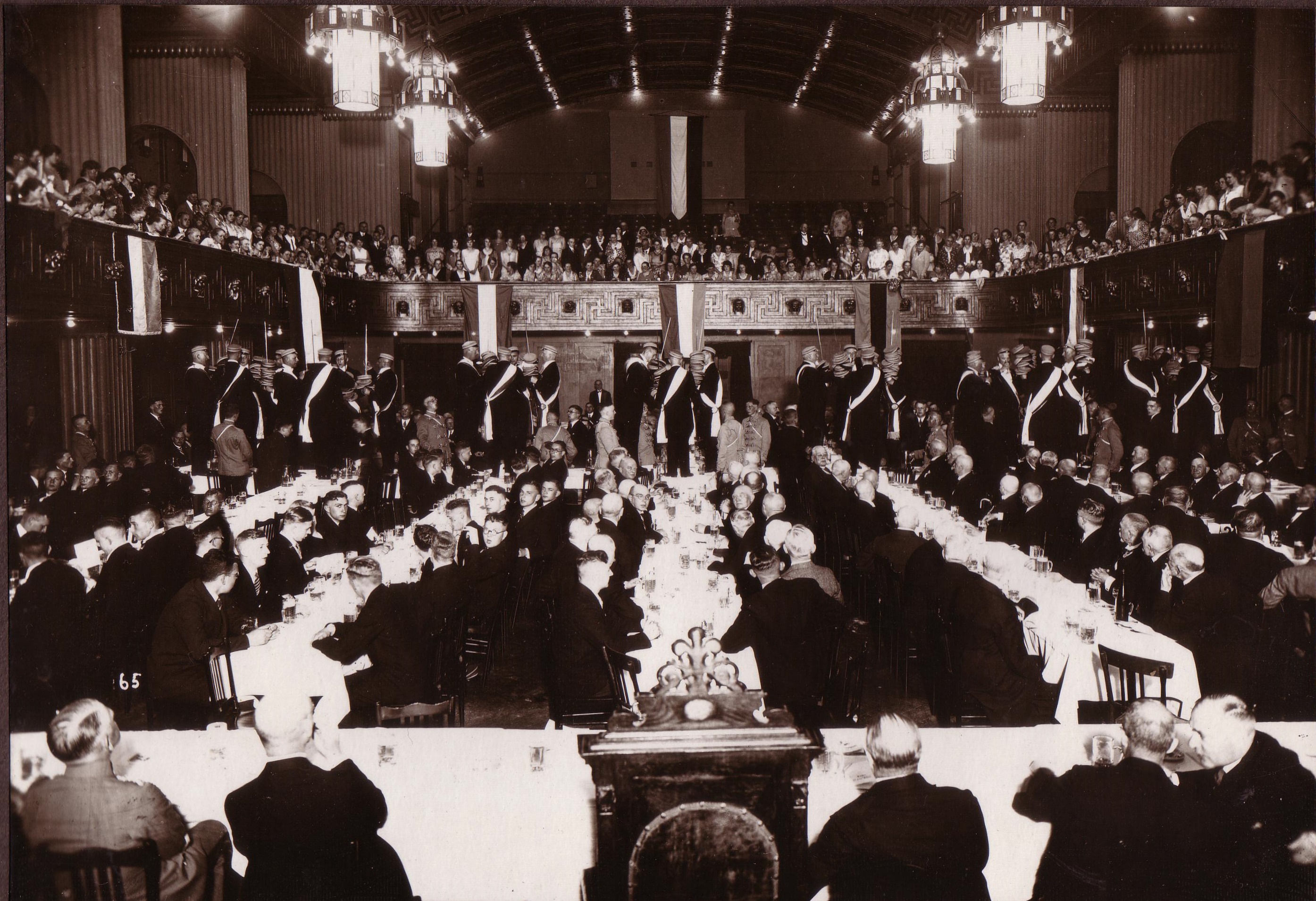 Kommers im Gebauhr-Saal (1930)