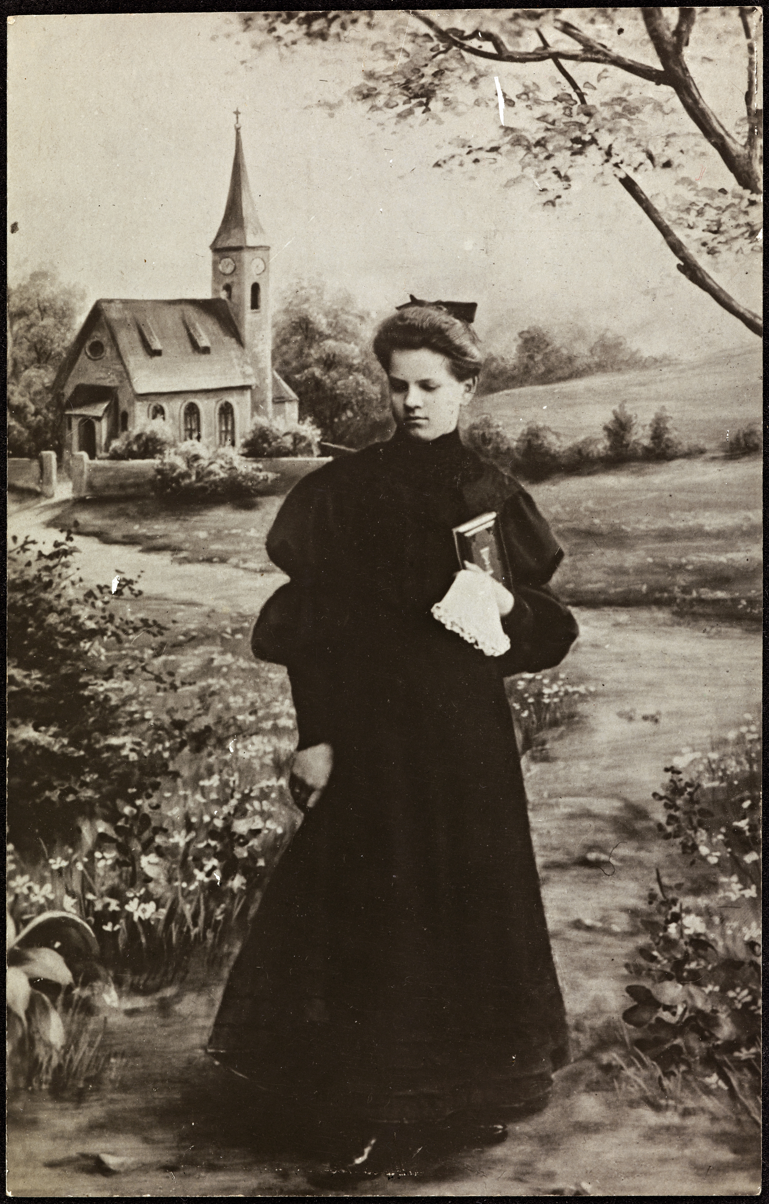 Konfirmasjonskort, ca. 1905 (14473496649)