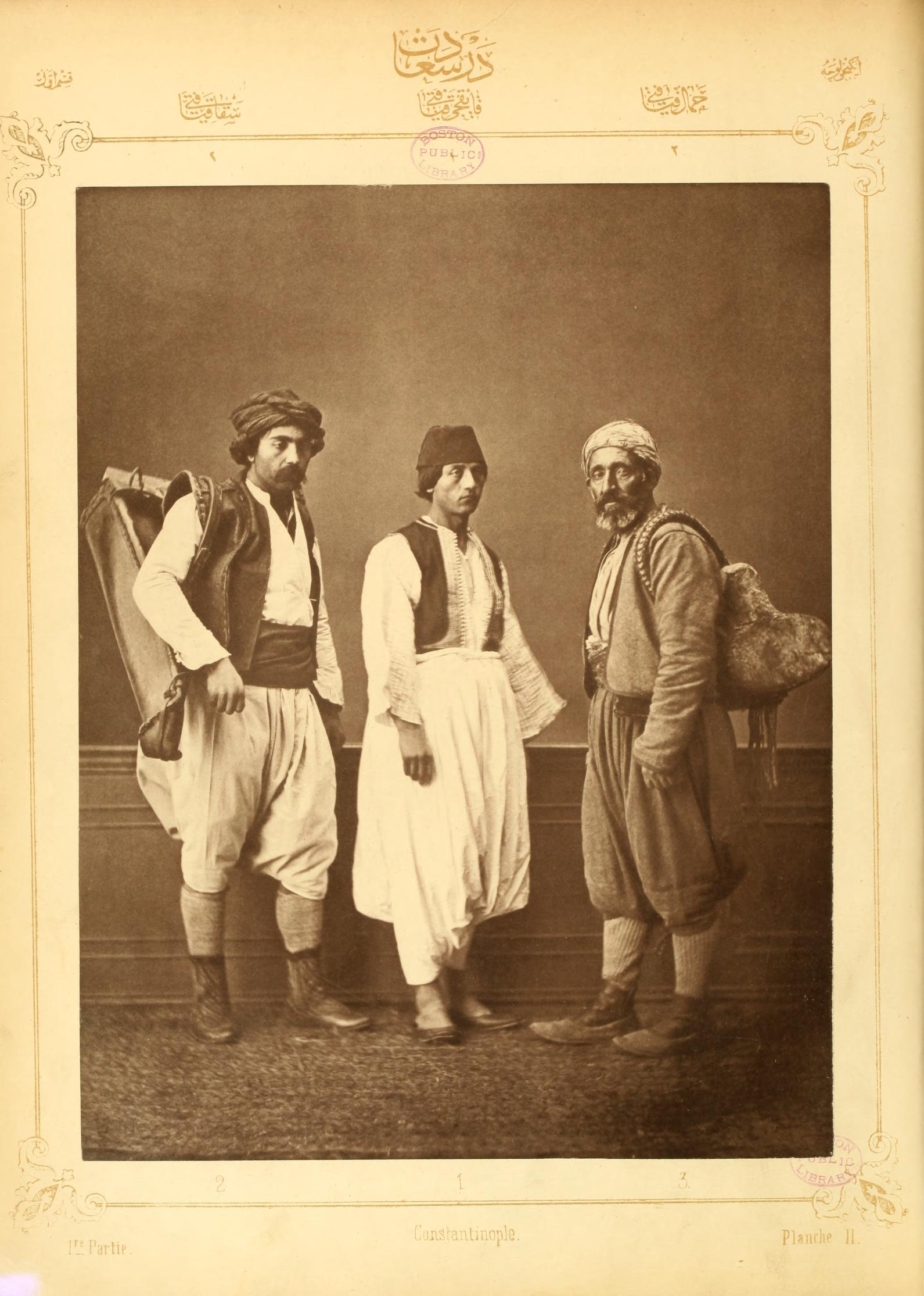 Les costumes populaires de la Turquie en 1873 - Partie 1 - Planche 002