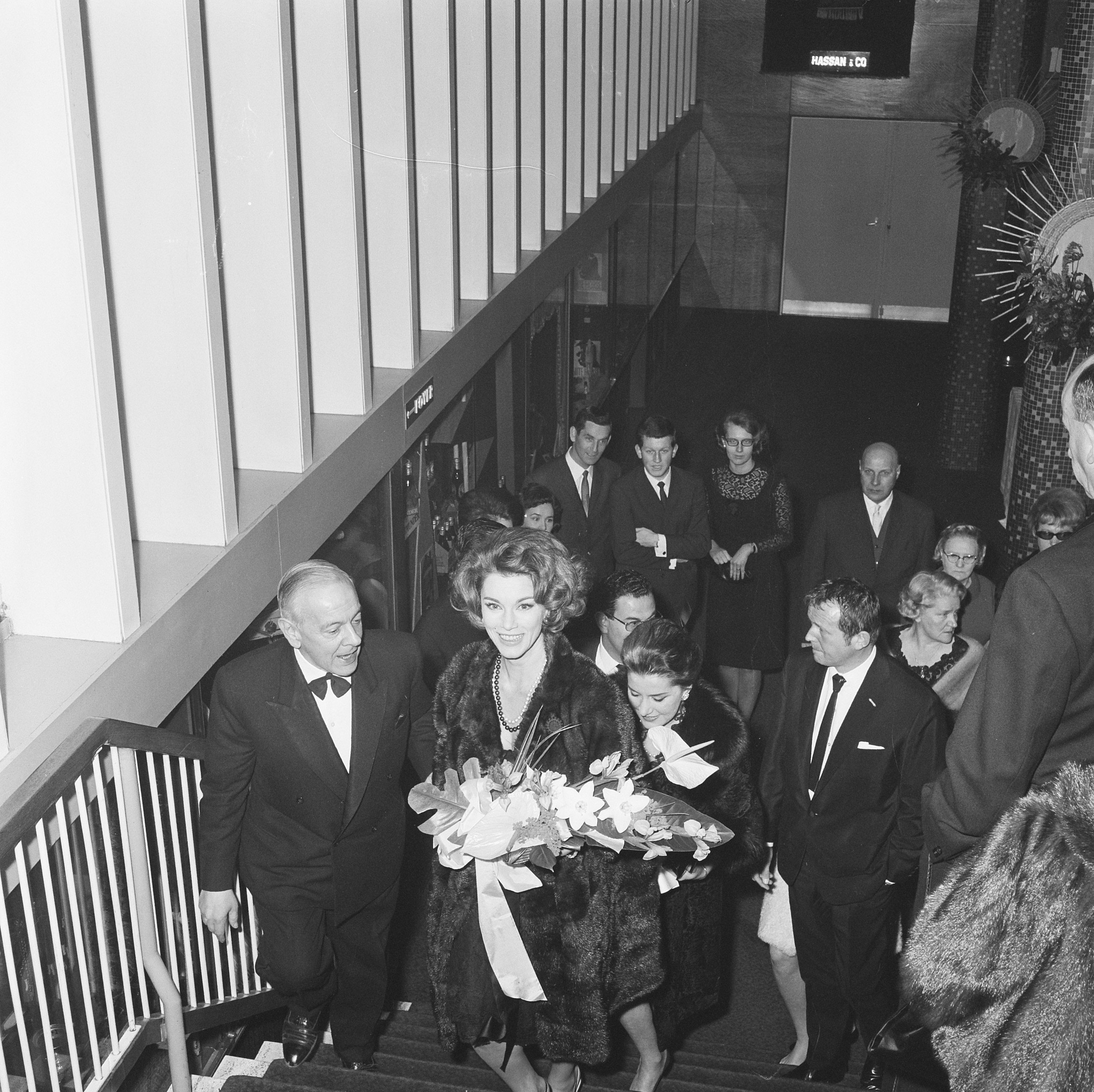Linda Christian in Rotterdam in 1966