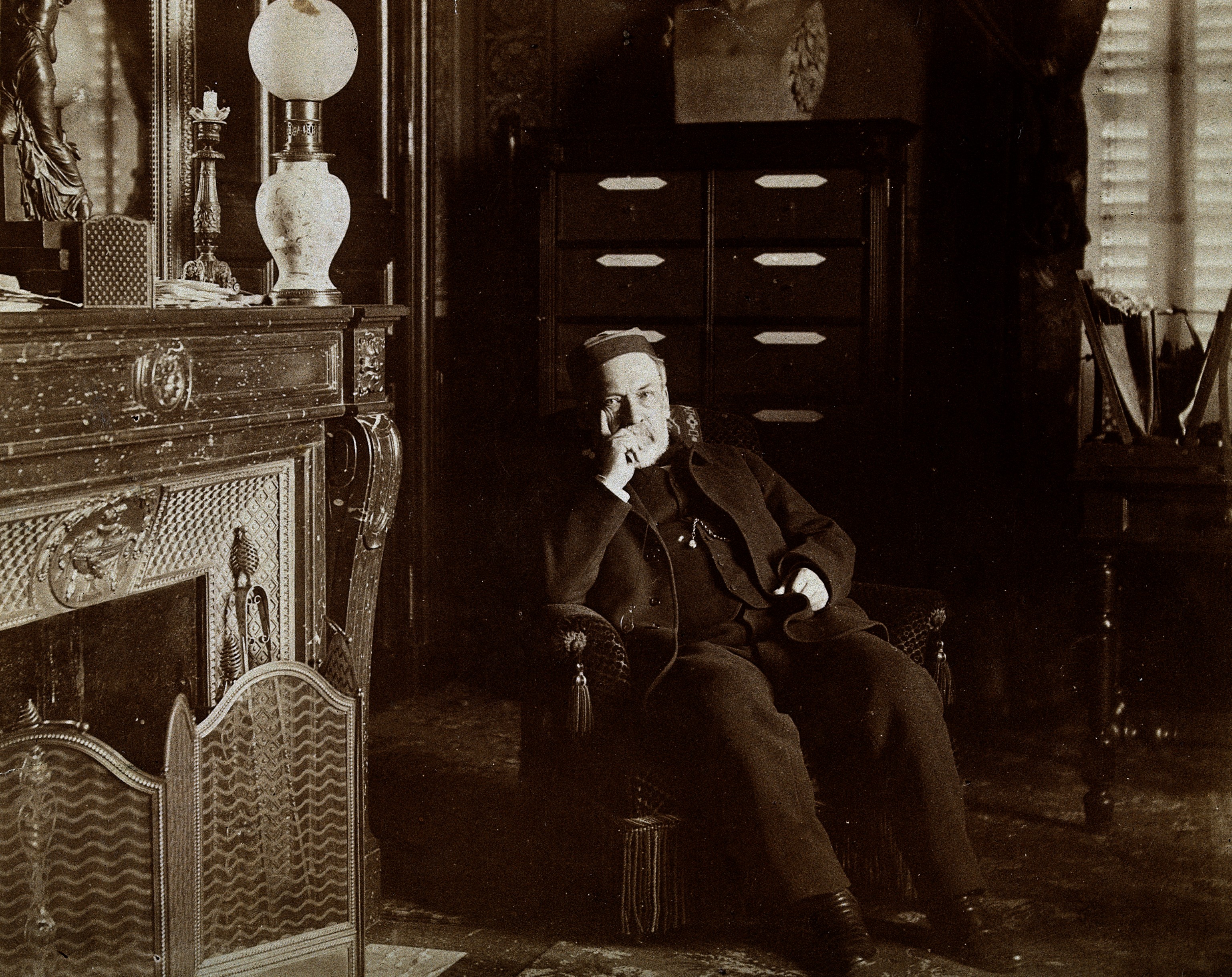 Louis Pasteur (1822 - 1895), microbiologist and chemist Wellcome V0026984