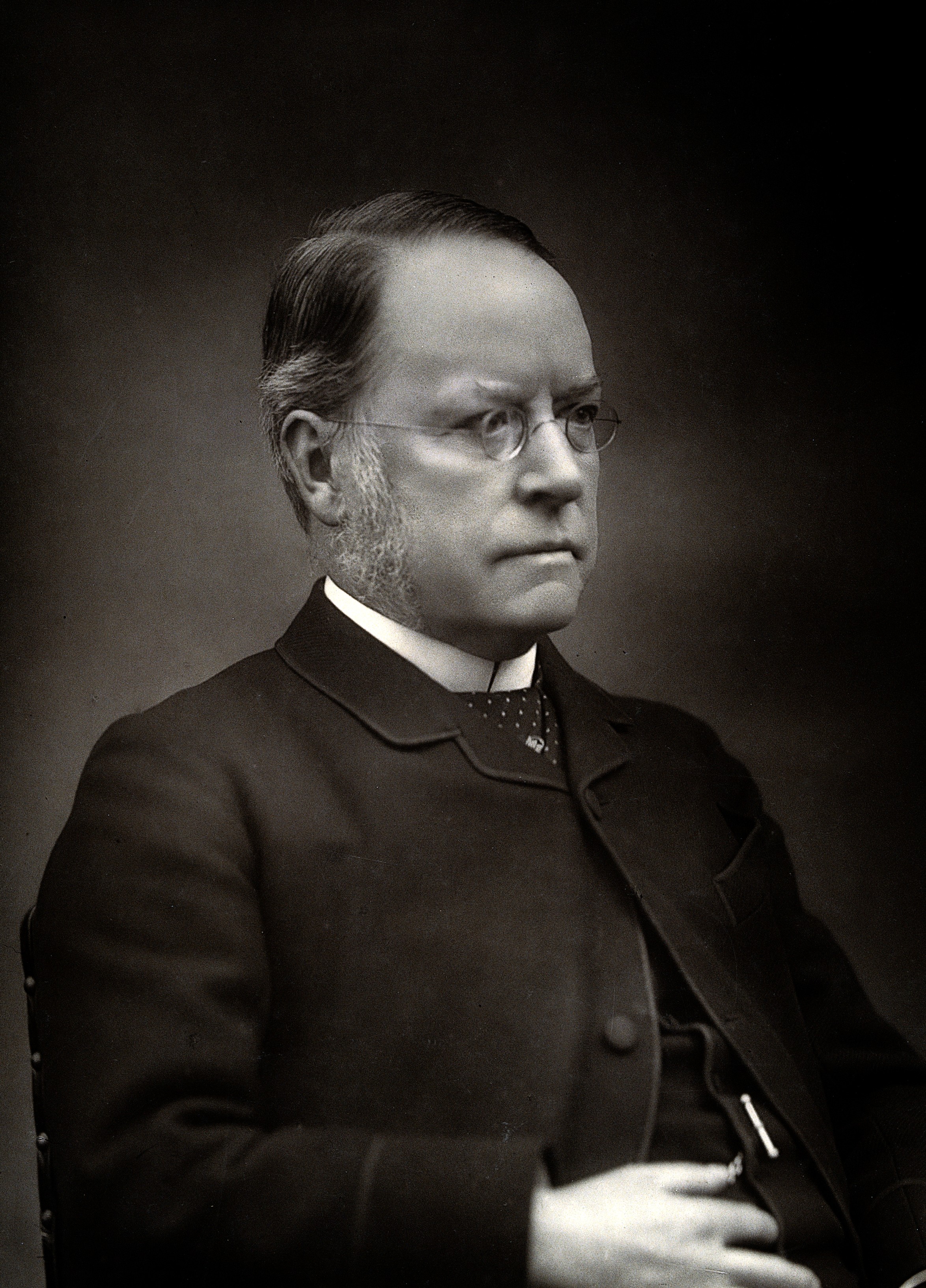 Lyon Playfair, Baron Playfair. Photograph by Barraud. Wellcome V0027023