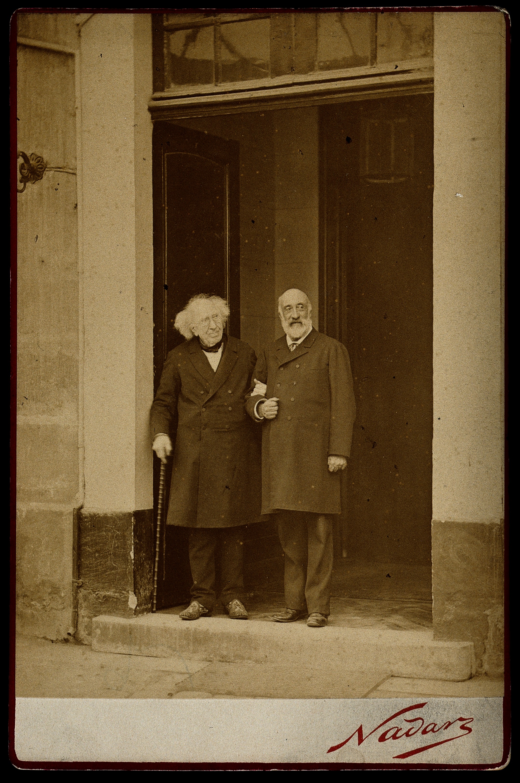 M.E. Chevreul. Photograph by Nadar. Wellcome V0026169
