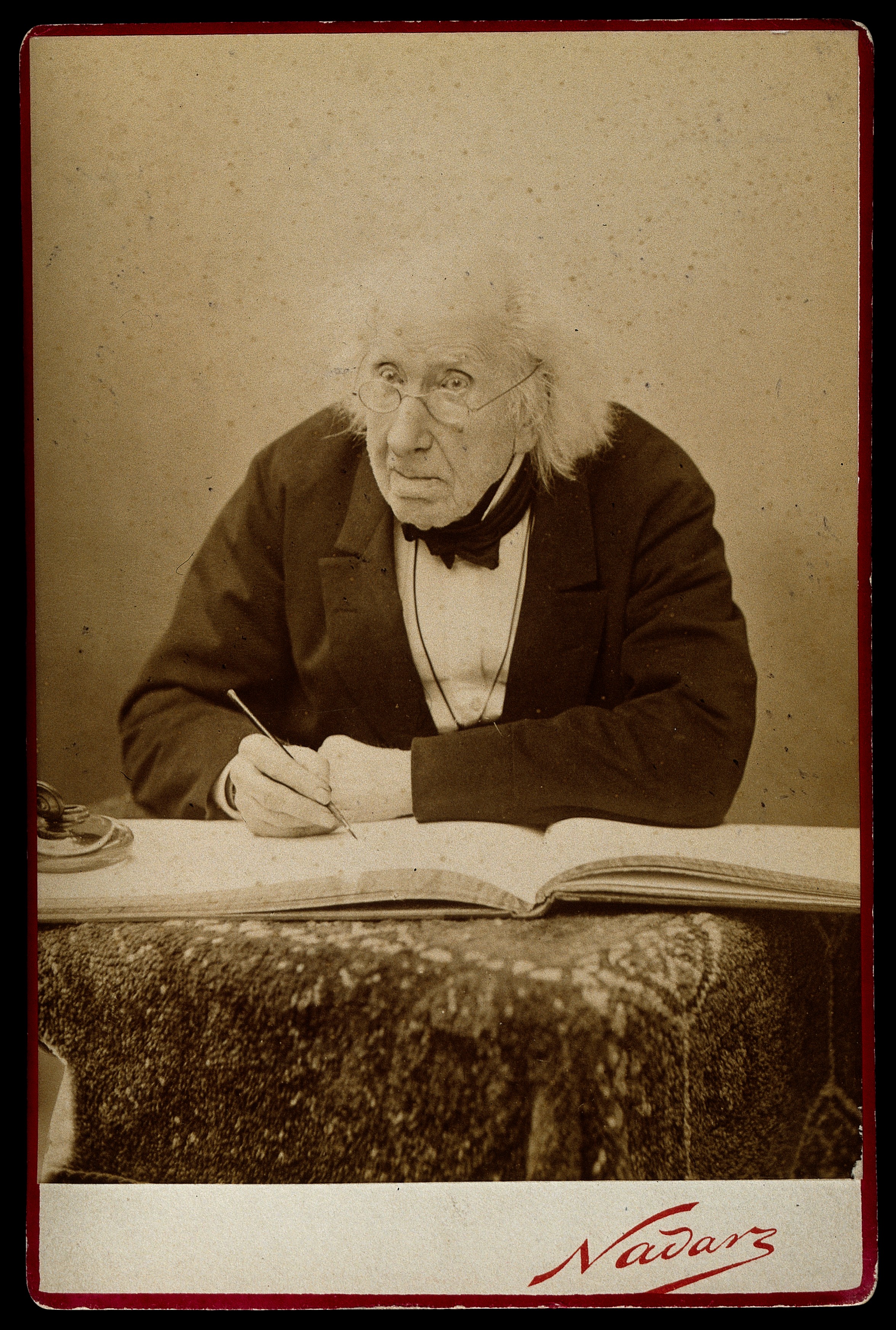 M.E. Chevreul. Photograph by Nadar. Wellcome V0026170