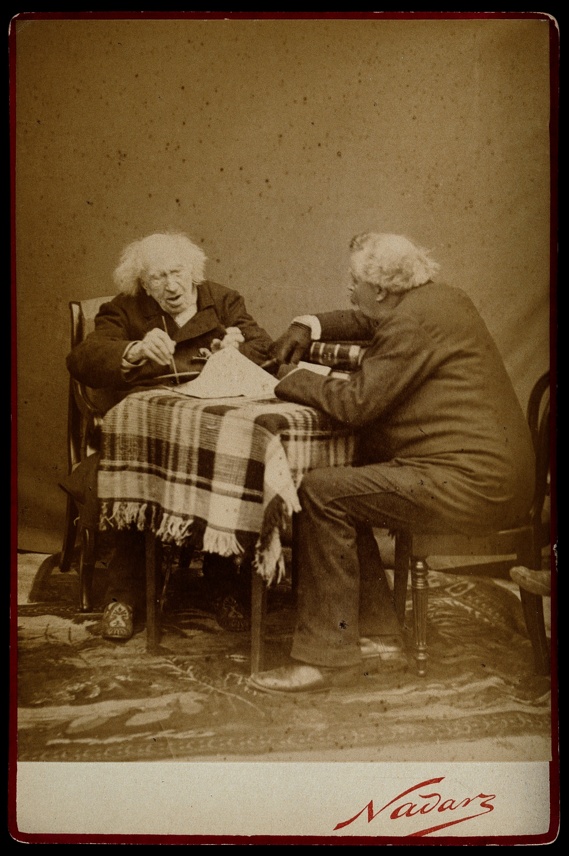 M.E. Chevreul. Photograph by Nadar. Wellcome V0026180
