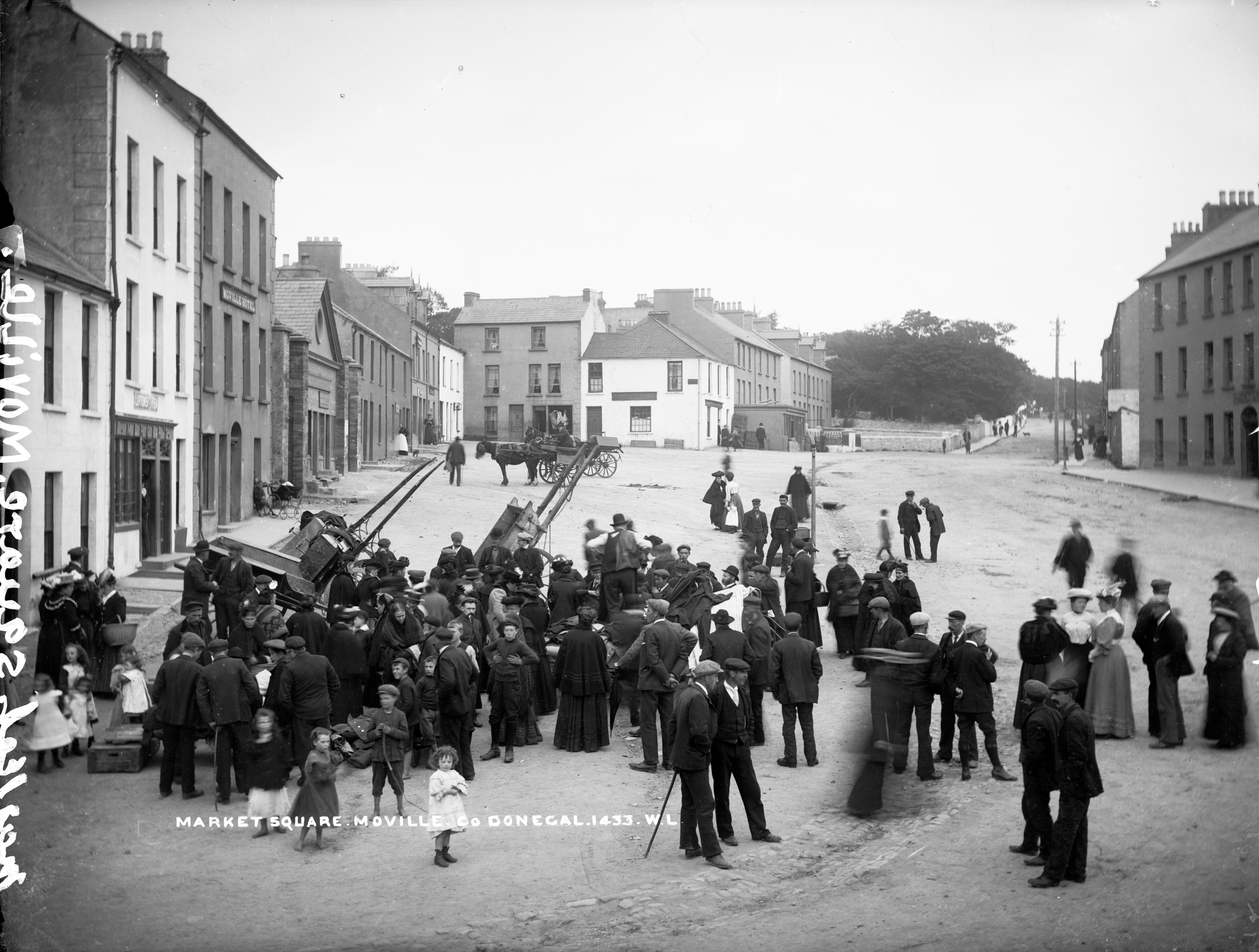 Market Square, Moville, Co. Donegal (7534144708)
