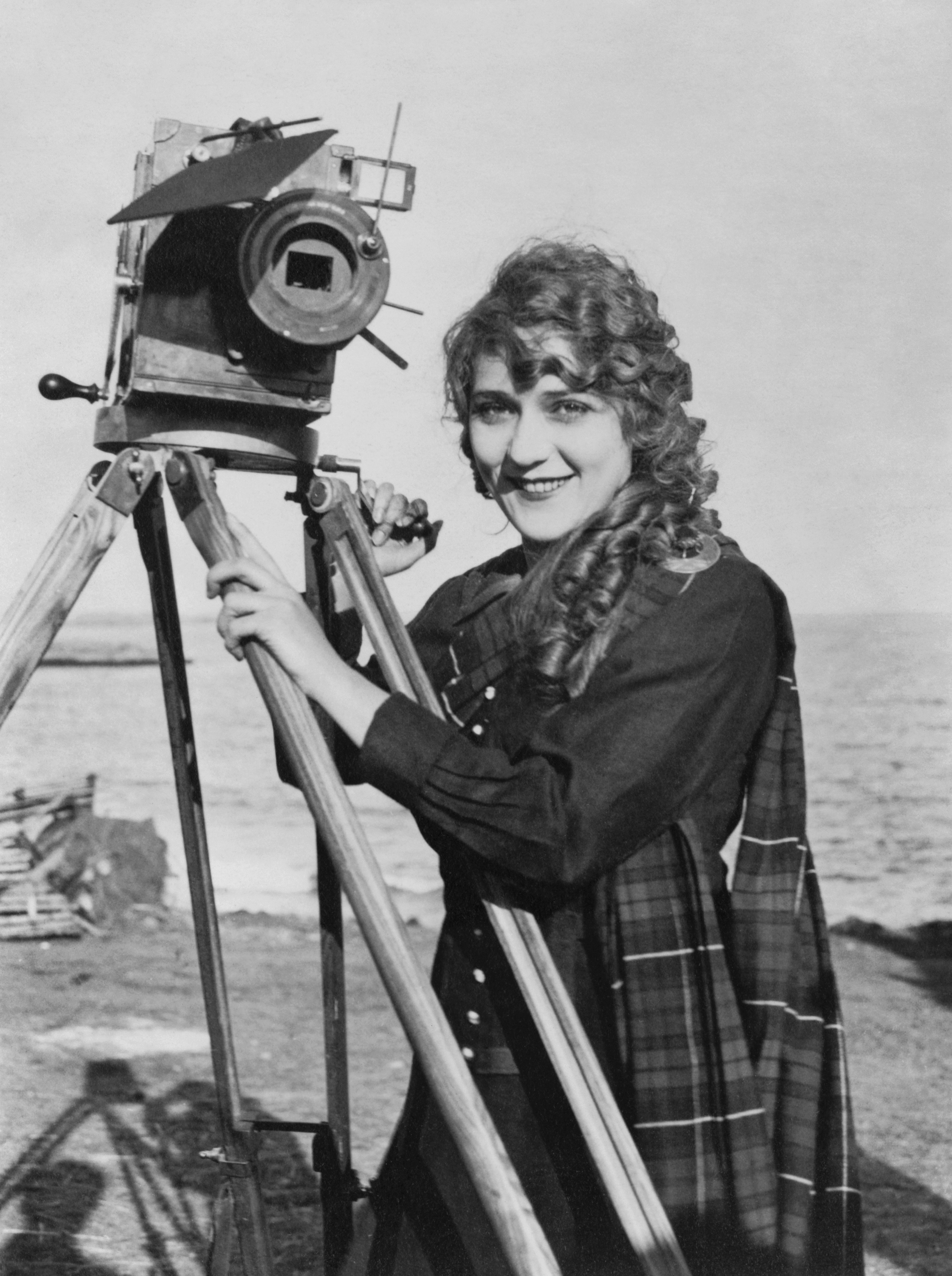 Mary Pickford with camera2
