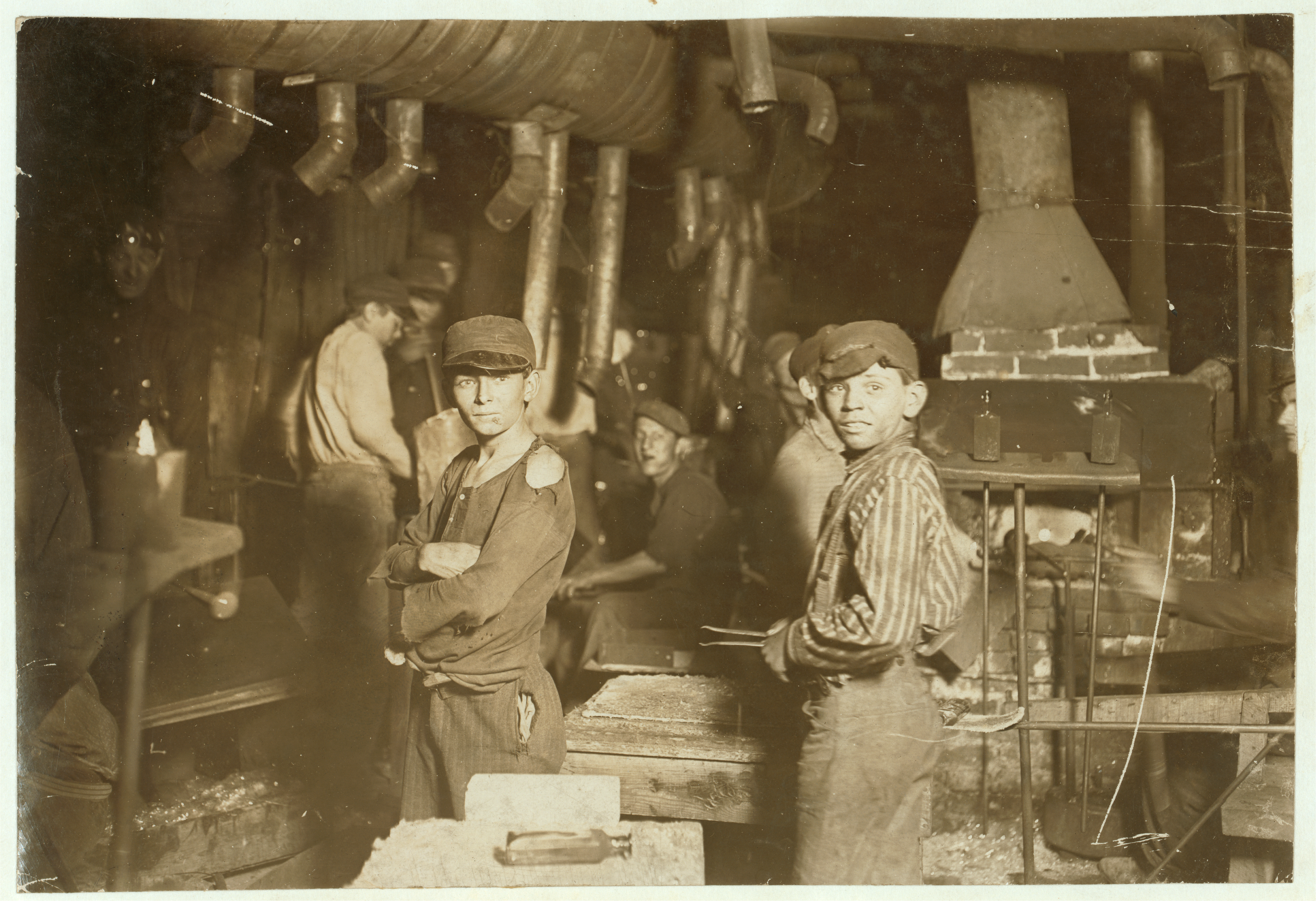 Midnight at the glassworks