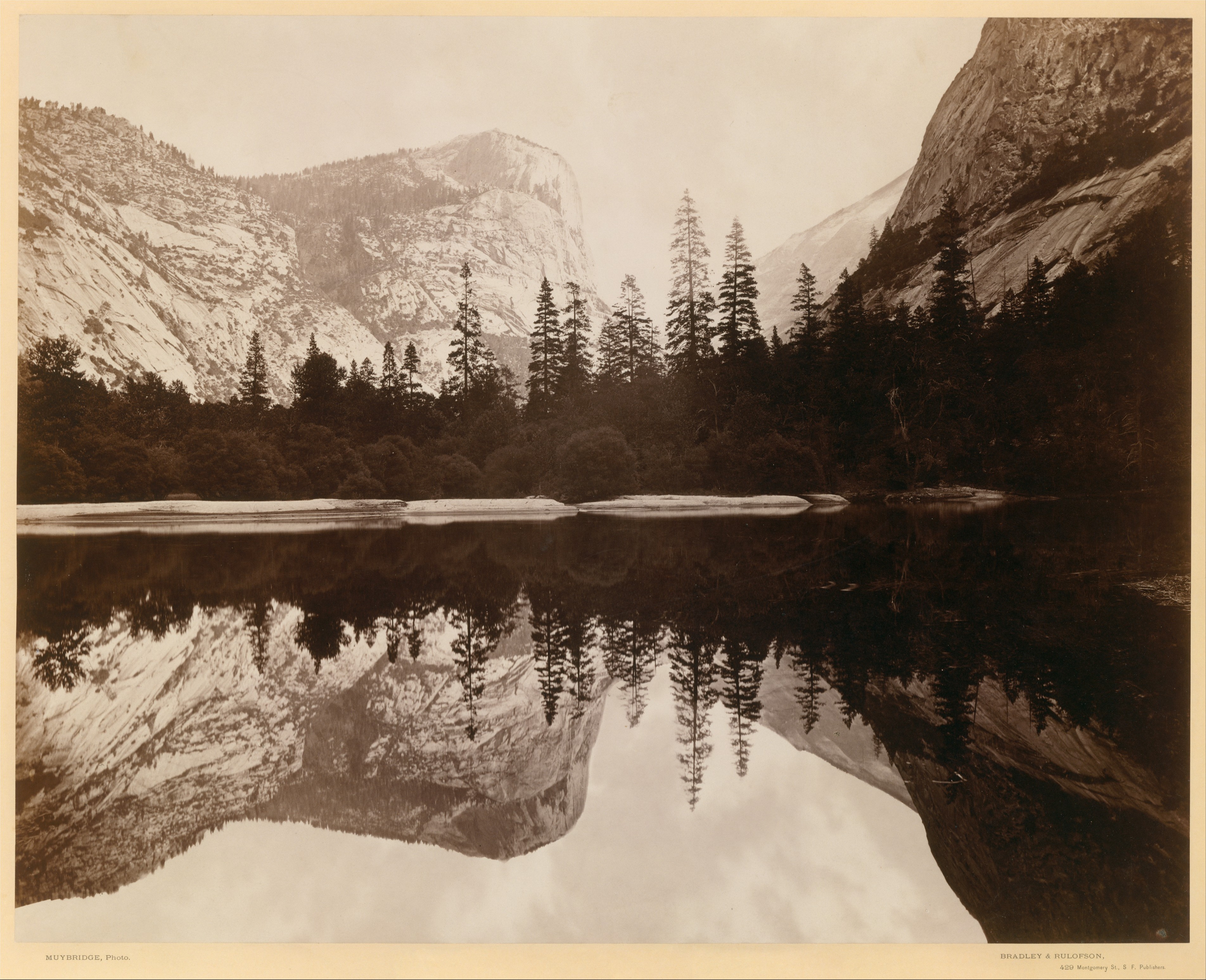 Mirror Lake, Valley of the Yosemite MET DT221245
