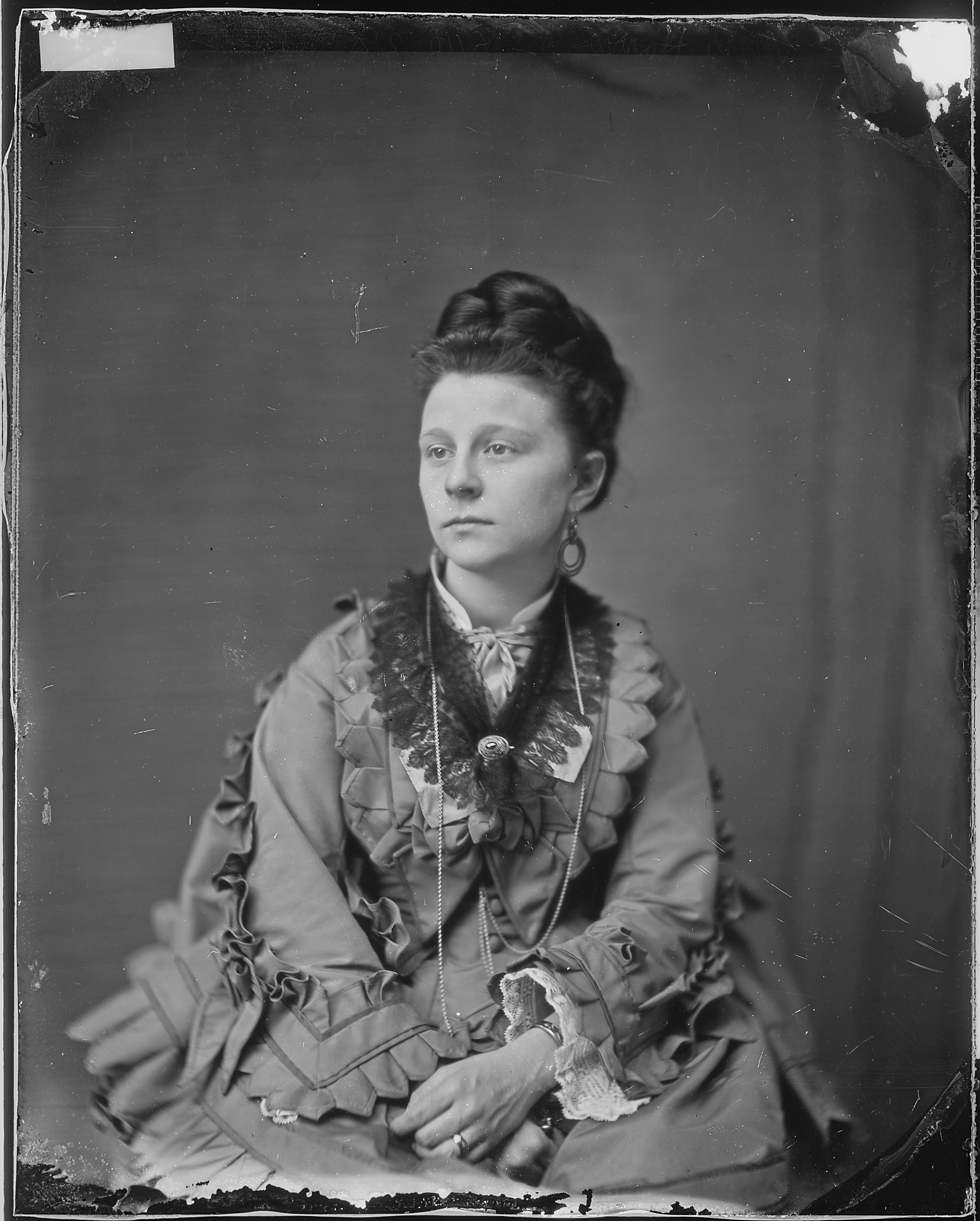 Miss Clara Harris (married Maj. Rathbone) - NARA - 525947