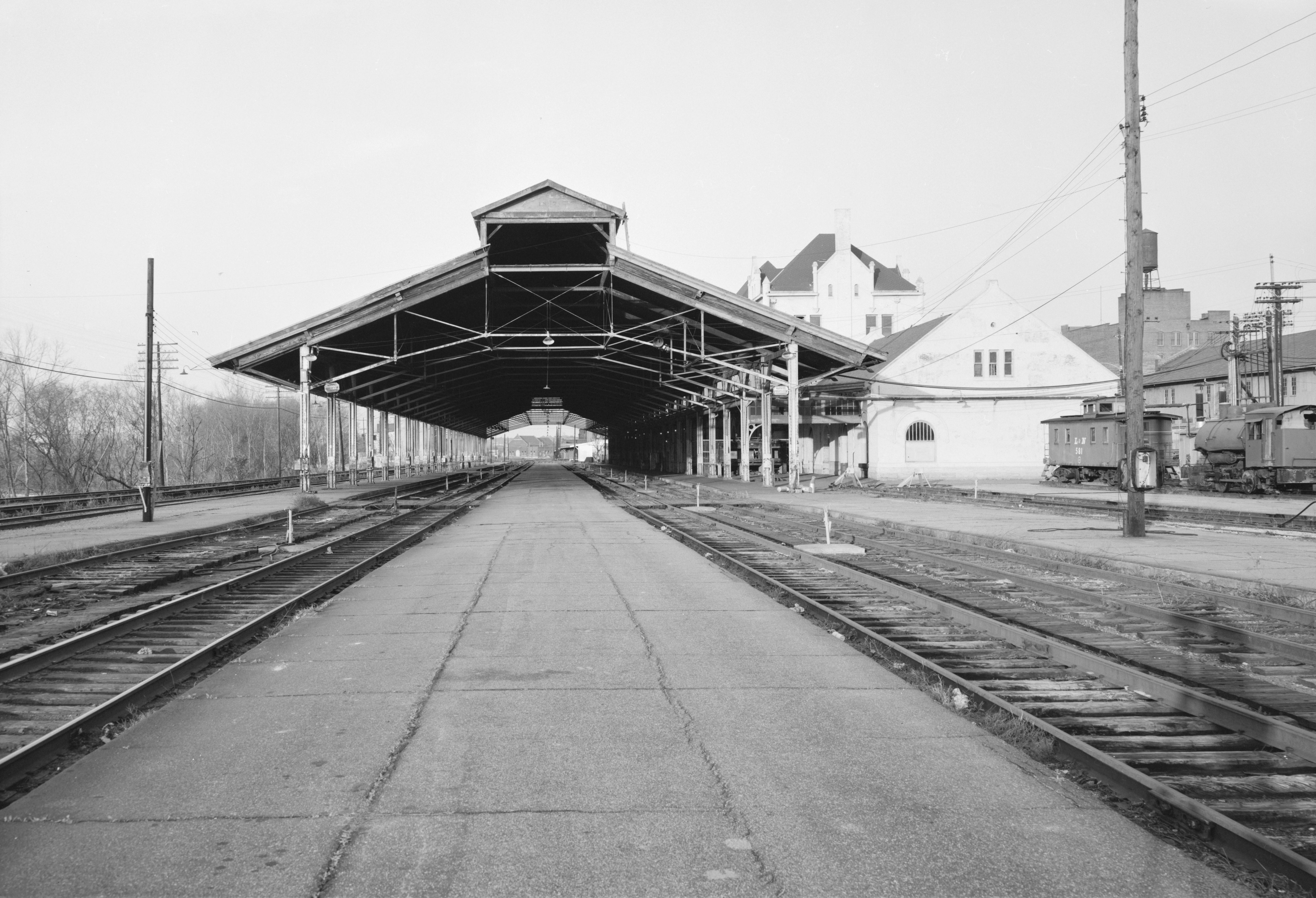 Montgomery Union Station trainshed