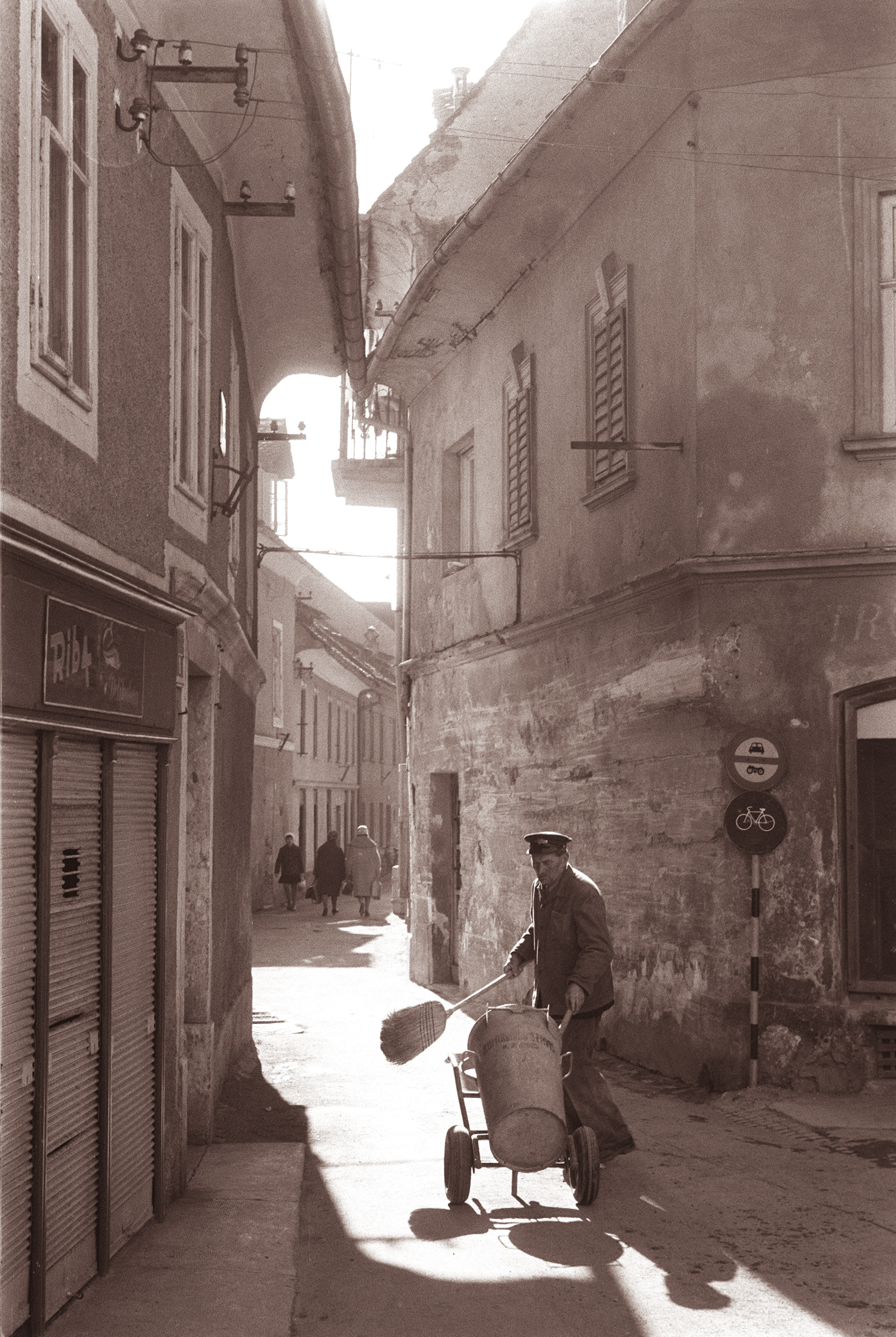 Motiv iz Kranja 1962 (2)