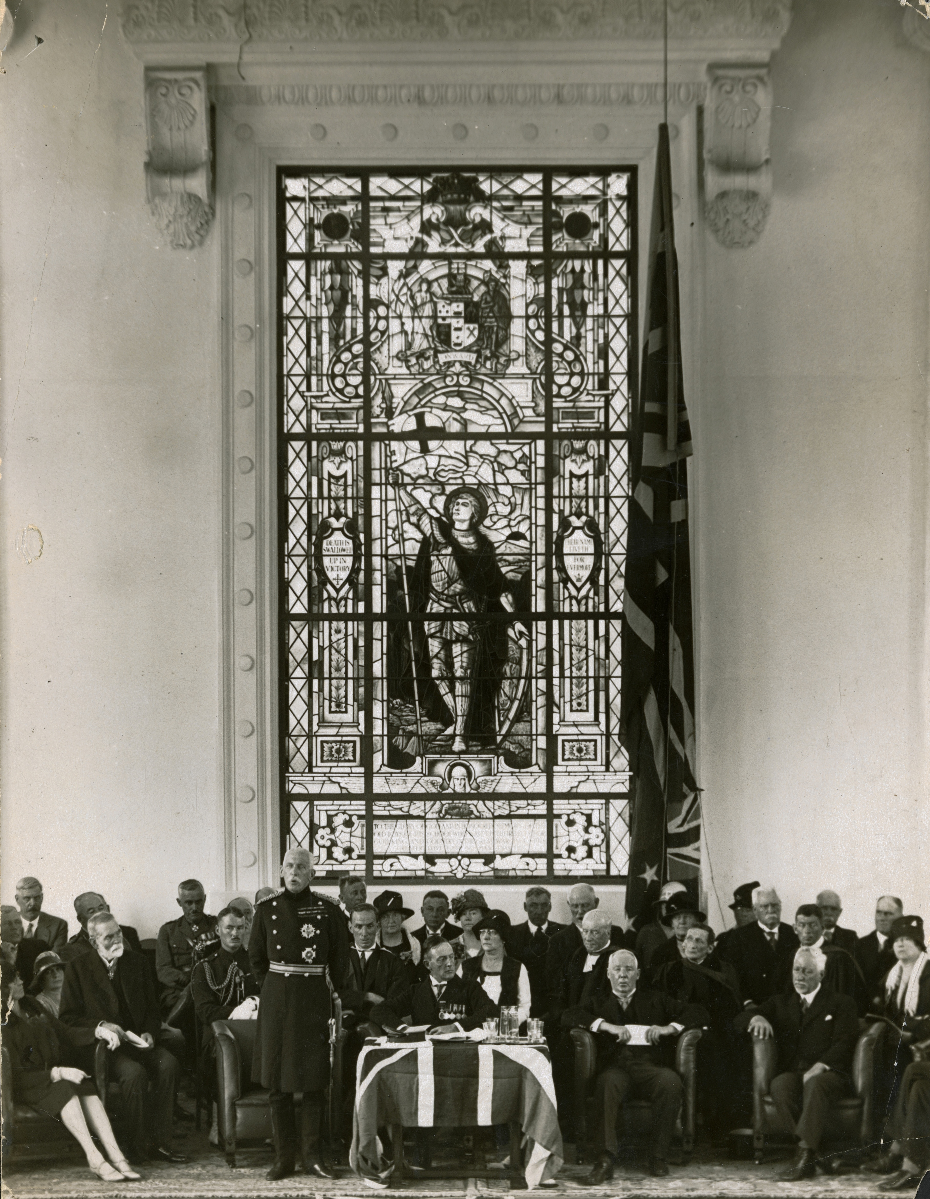 Opening of the Memorial Hall, Wellington College