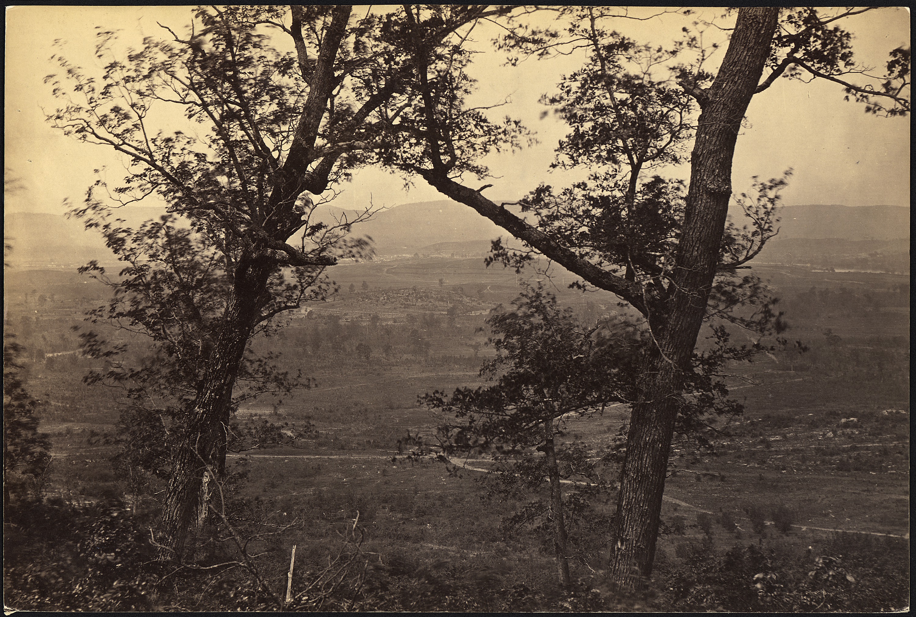 Orchard Knob, from Mission Ridge - NARA - 533383