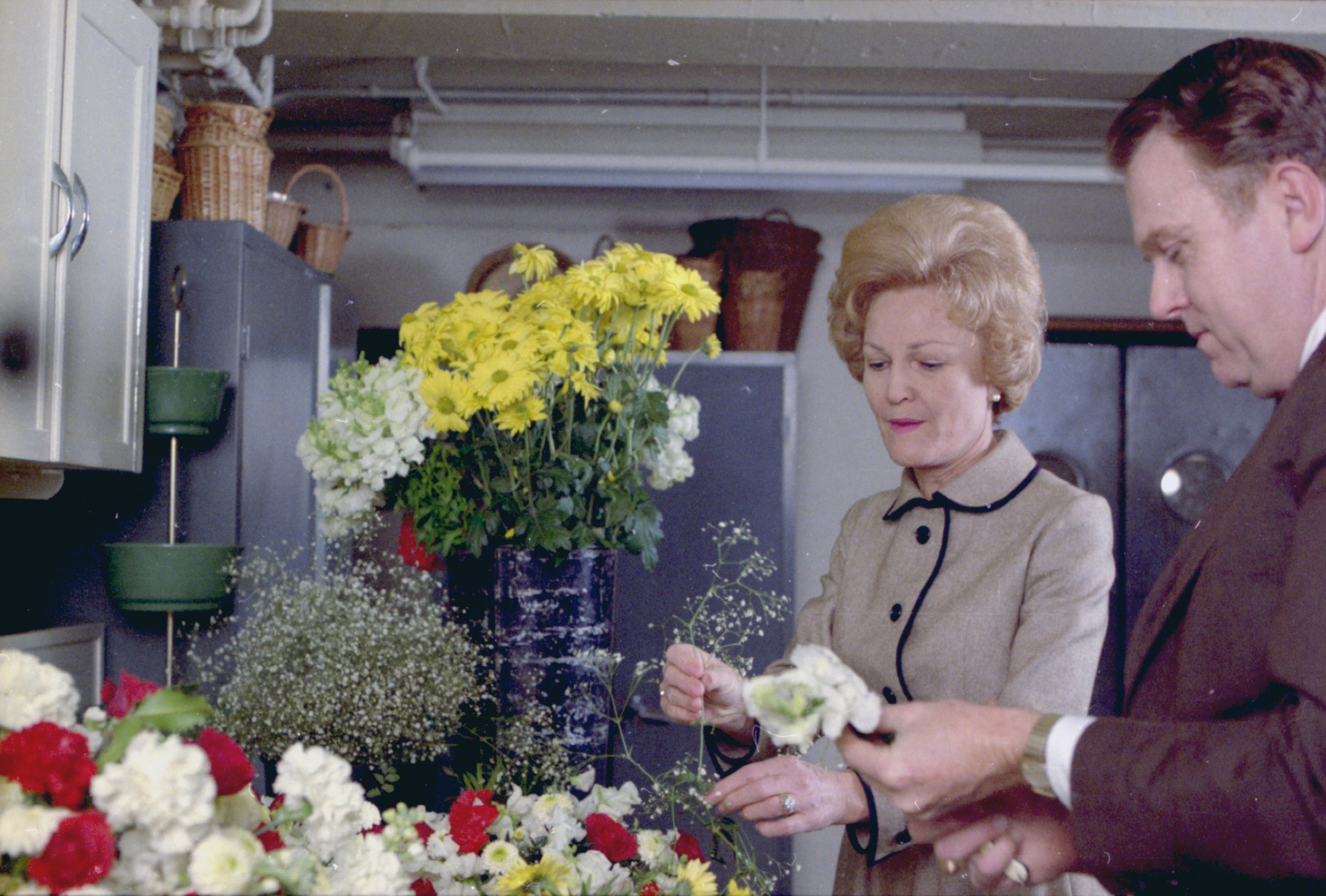 Pat Nixon flowers