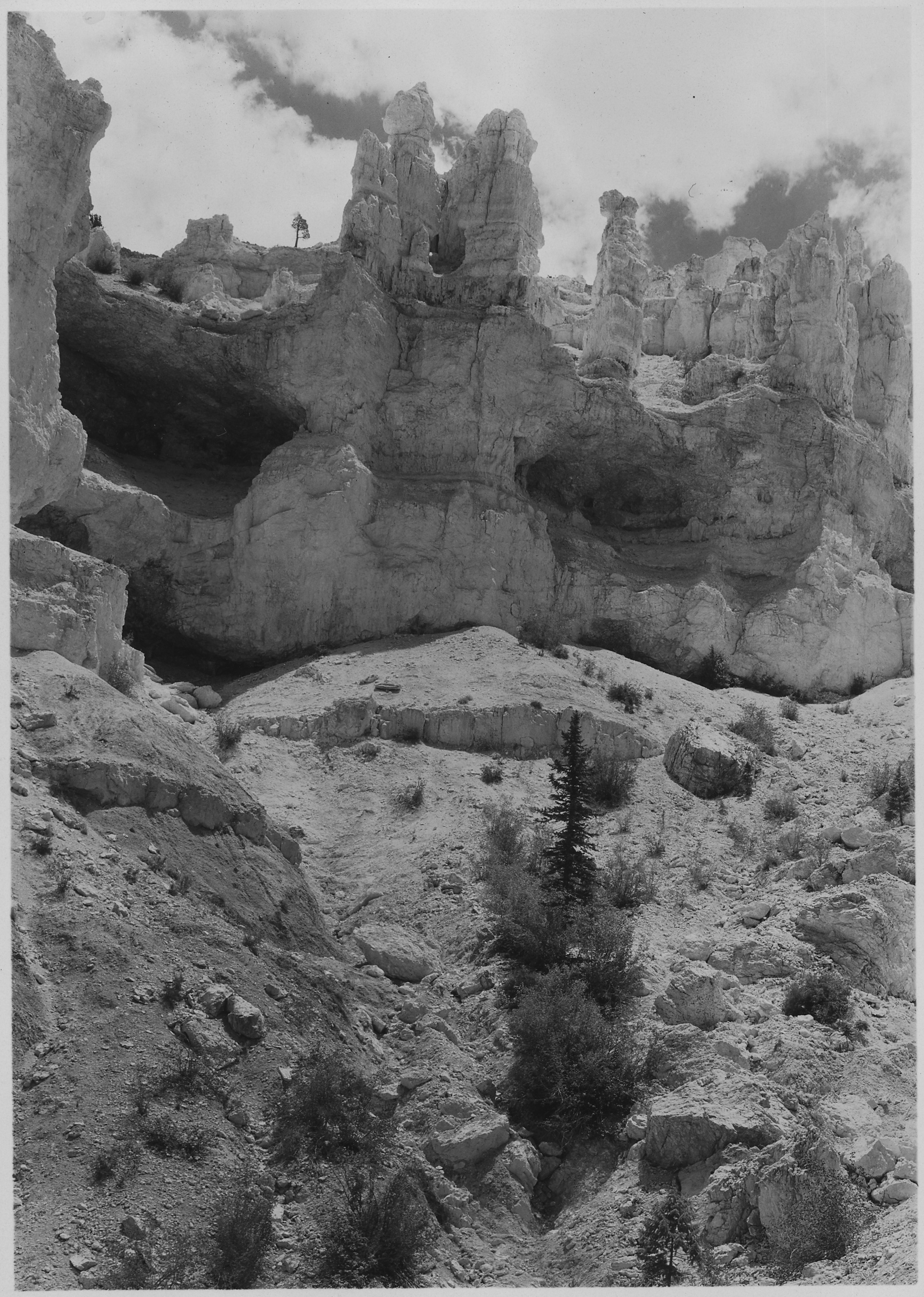 Peek-A-Boo Canyon and Liberty Castle. - NARA - 520317