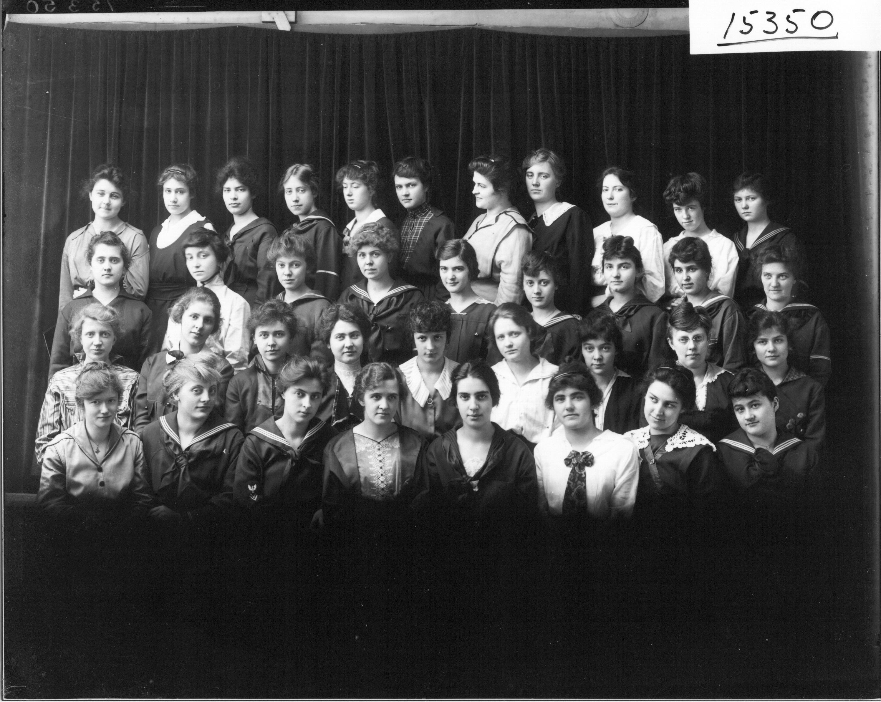 Pierian Literary Society group portrait 1916 (3190759961)