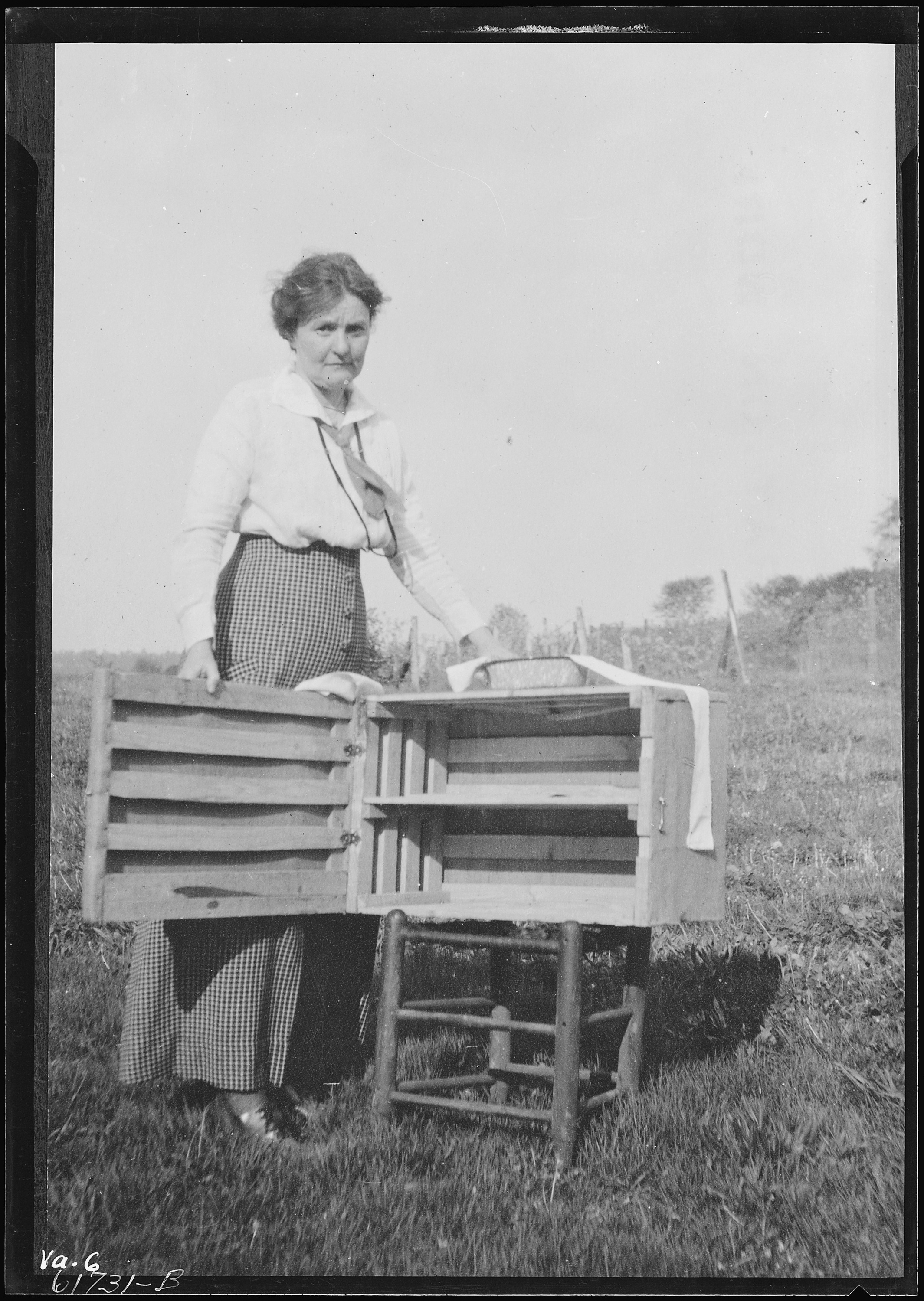 Portrait of Ella Agnew, the first Home Extension Agent. - NARA - 513392