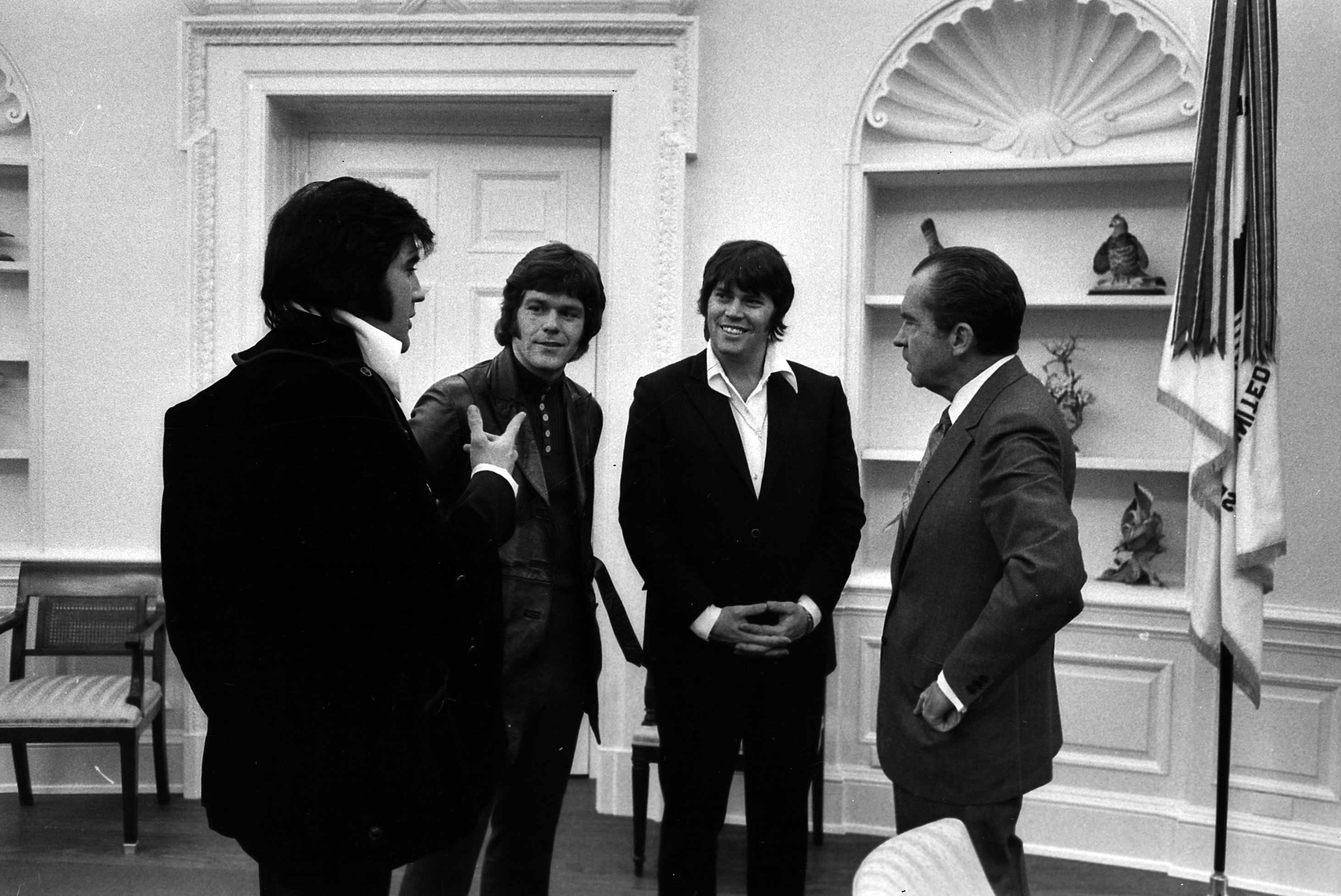 President Richard Nixon Meeting Elvis Presley December 1970