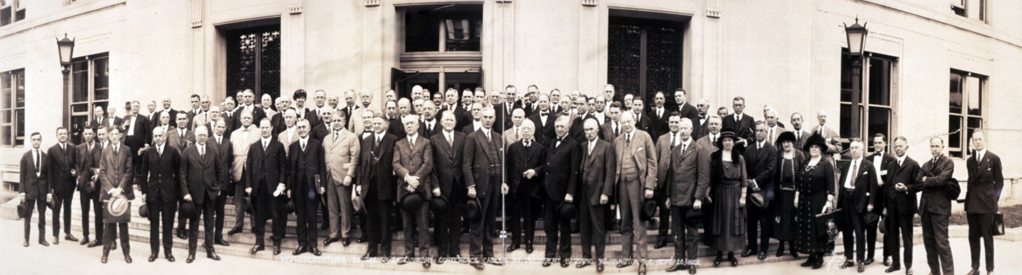1921 recession, President's Conference on Unemployment