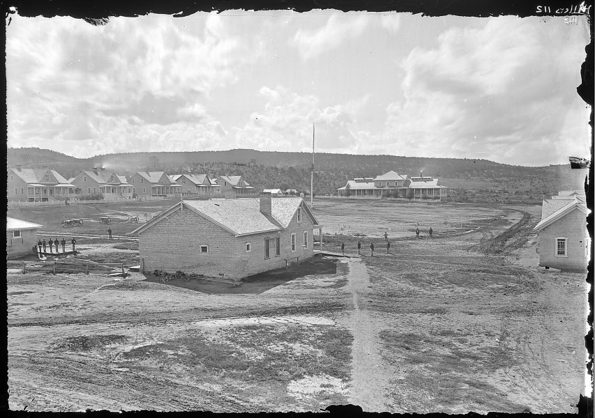 (Old No. 143)General Collection ^02600. U.S. Geological Survey. Fort Wingate, New Mexico (Hillers No. 143). It is... - NARA - 517784
