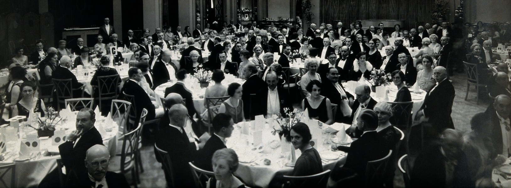 African Society dinner. Photograph by Swaine, 1931. Wellcome V0027800