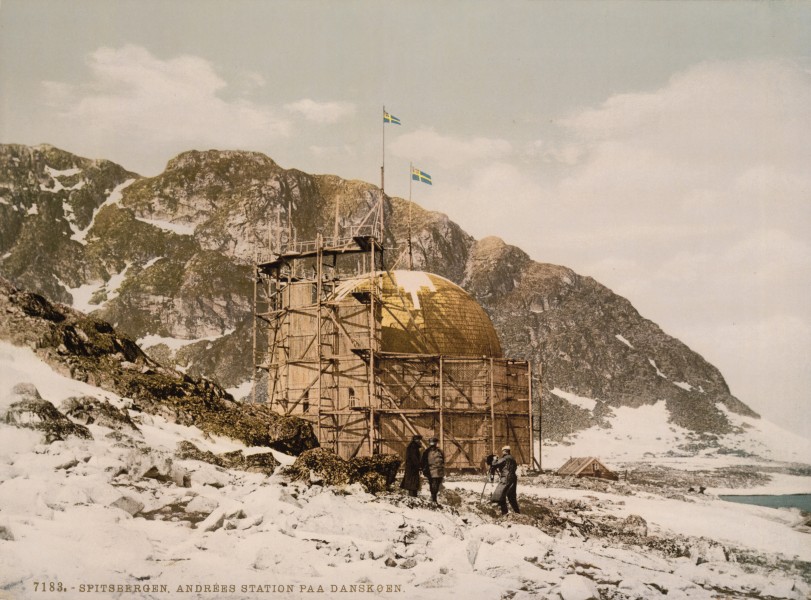 Andree's station on Spitsbergen, Norway, 1897