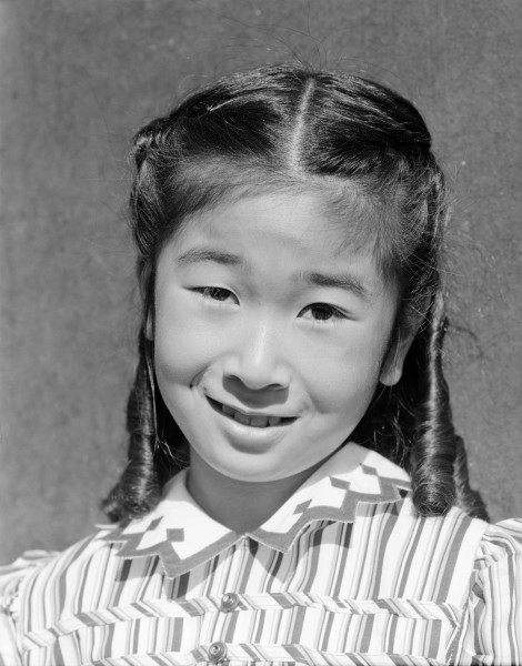Ansel Adams, Portrait of Joyce Yuki Nakamura at Manzanar, 1943