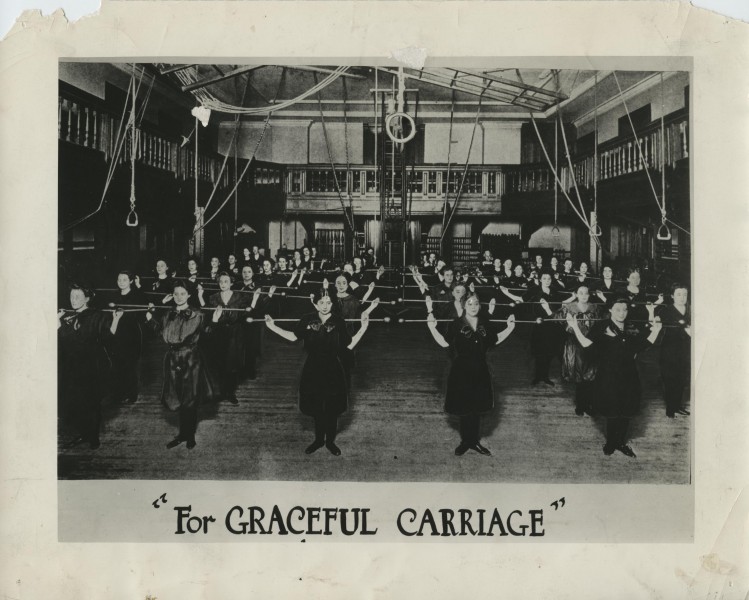 Boston's Y.W.C.A. gymnasium, ca. 1899-1914. 