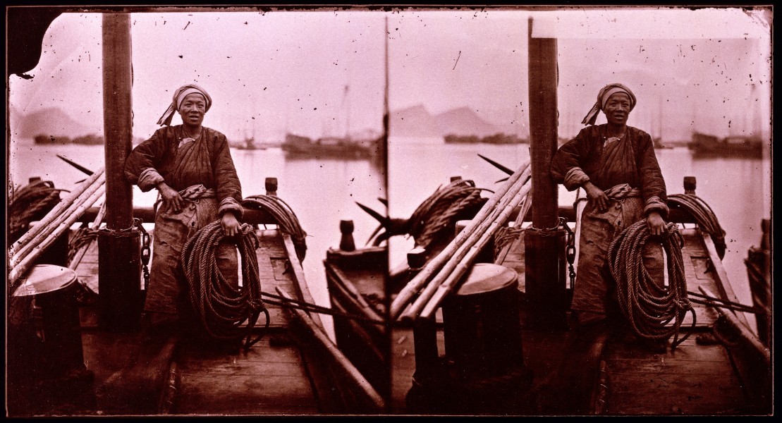 Chinese skipper, Yangtze river, China. Wellcome L0031020