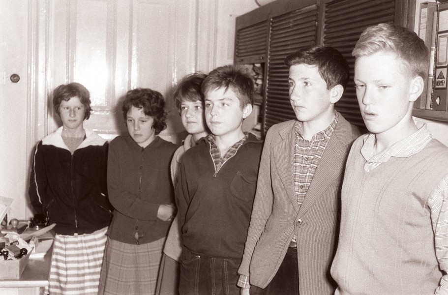 Dijaki šol v štirih koroških občinah so tekmovali za Prežihovo značko 1961