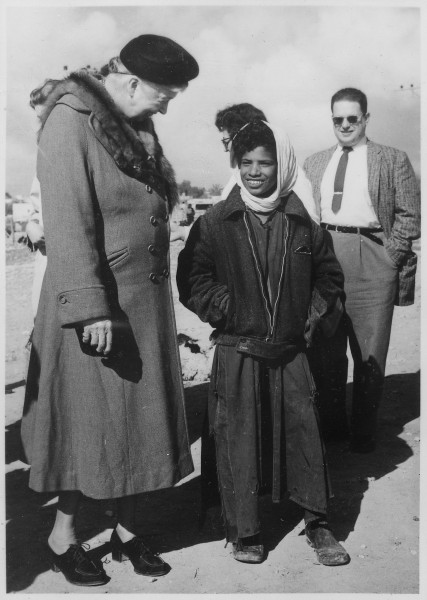 Eleanor Roosevelt in ISRAEL - NARA - 196034
