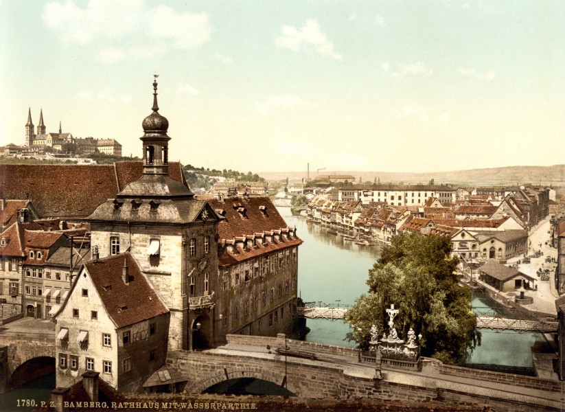 Flickr - вЂ¦trialsanderrors - Old city hall, Bamberg, Bavaria, Germany, ca. 1895