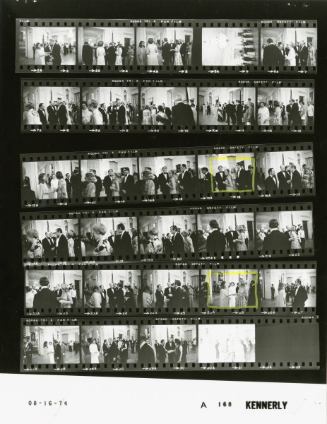 Ford A0168 NLGRF photo contact sheet (1974-08-16)(Gerald Ford Library)