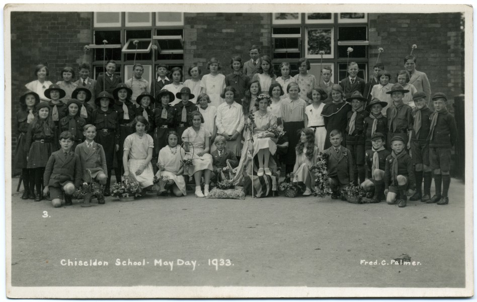 Fred C Palmer Chiseldon School 1933 003